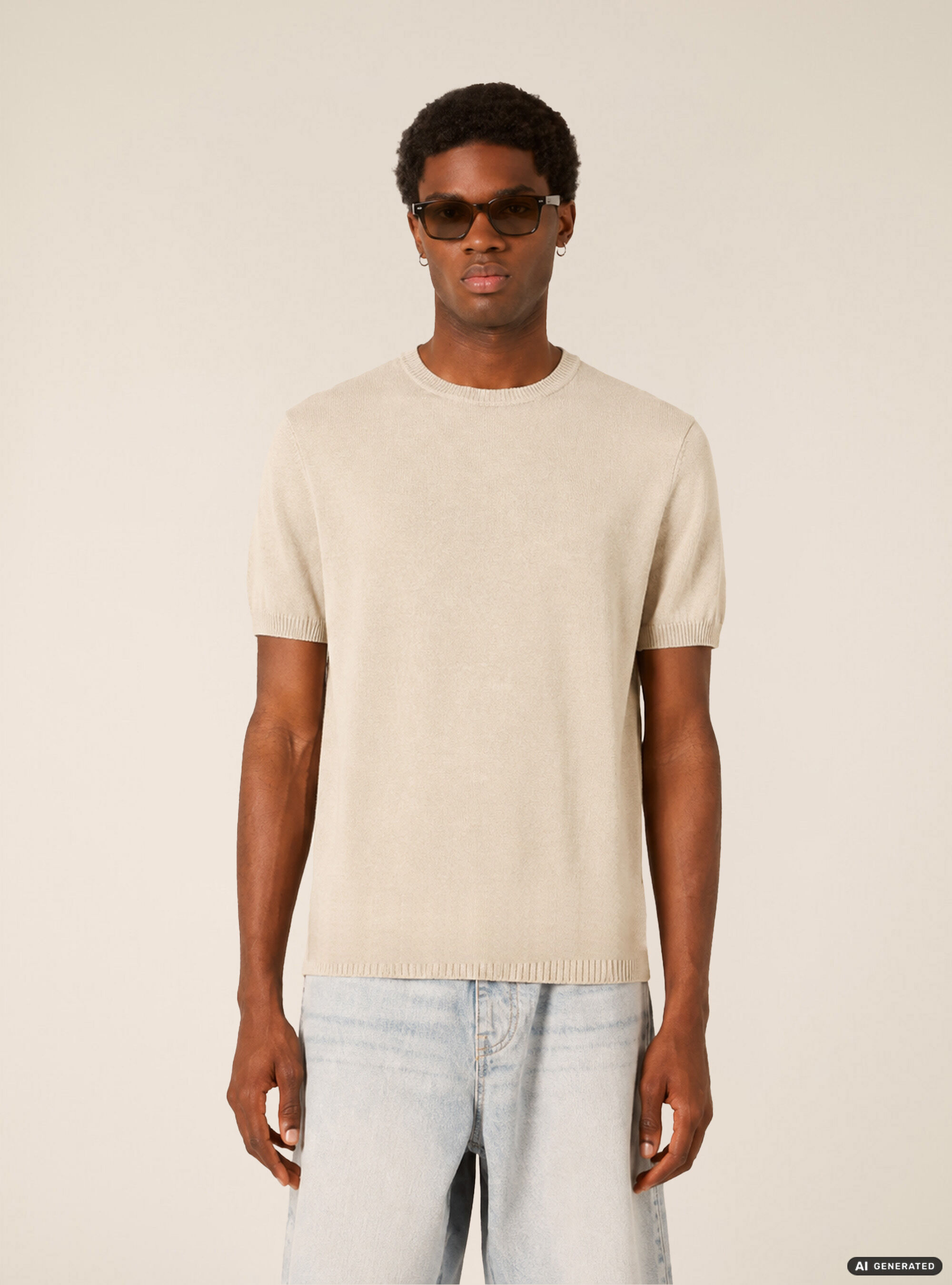 Maglia leggera a maniche corte