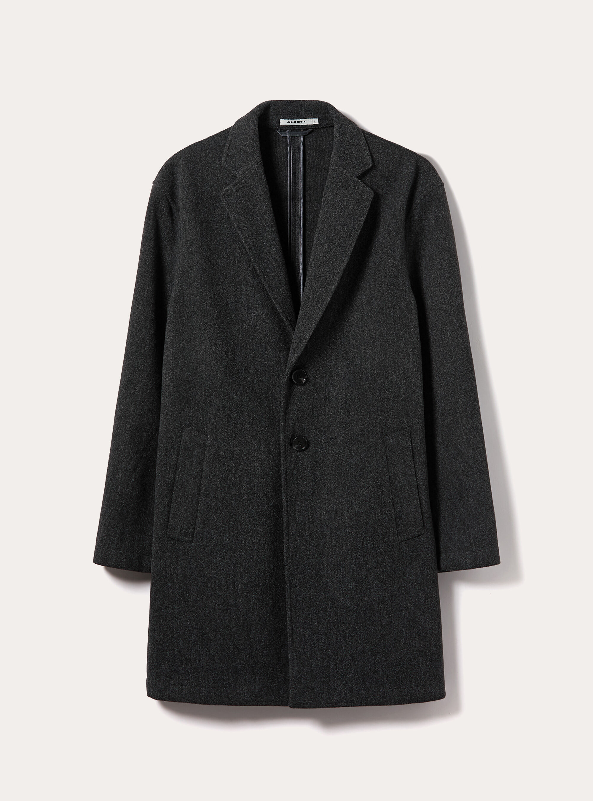 ［ゆう］Text SingleBreasted Coat Single-breasted coat