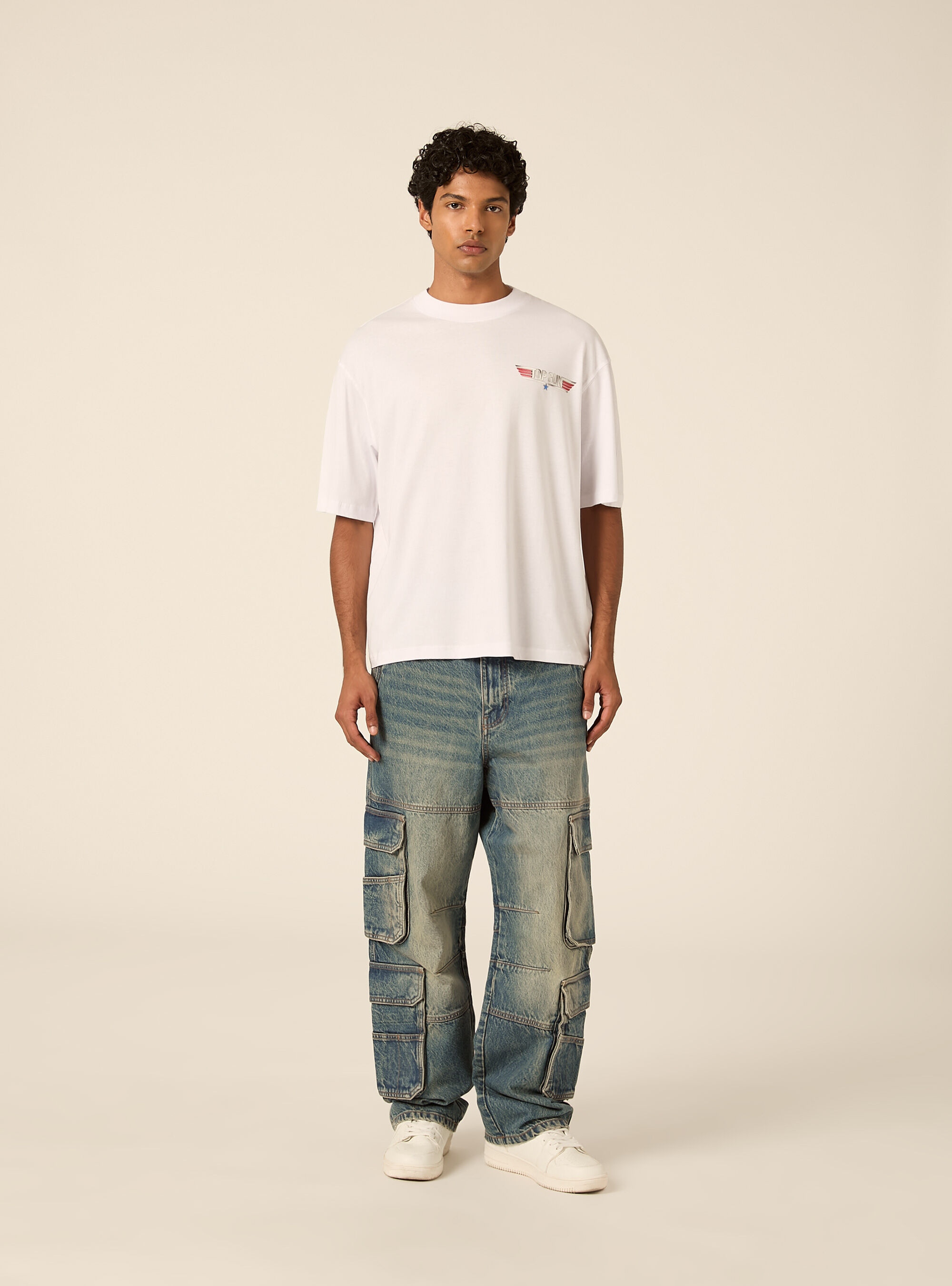 Licenza top gun t-shirt boxy