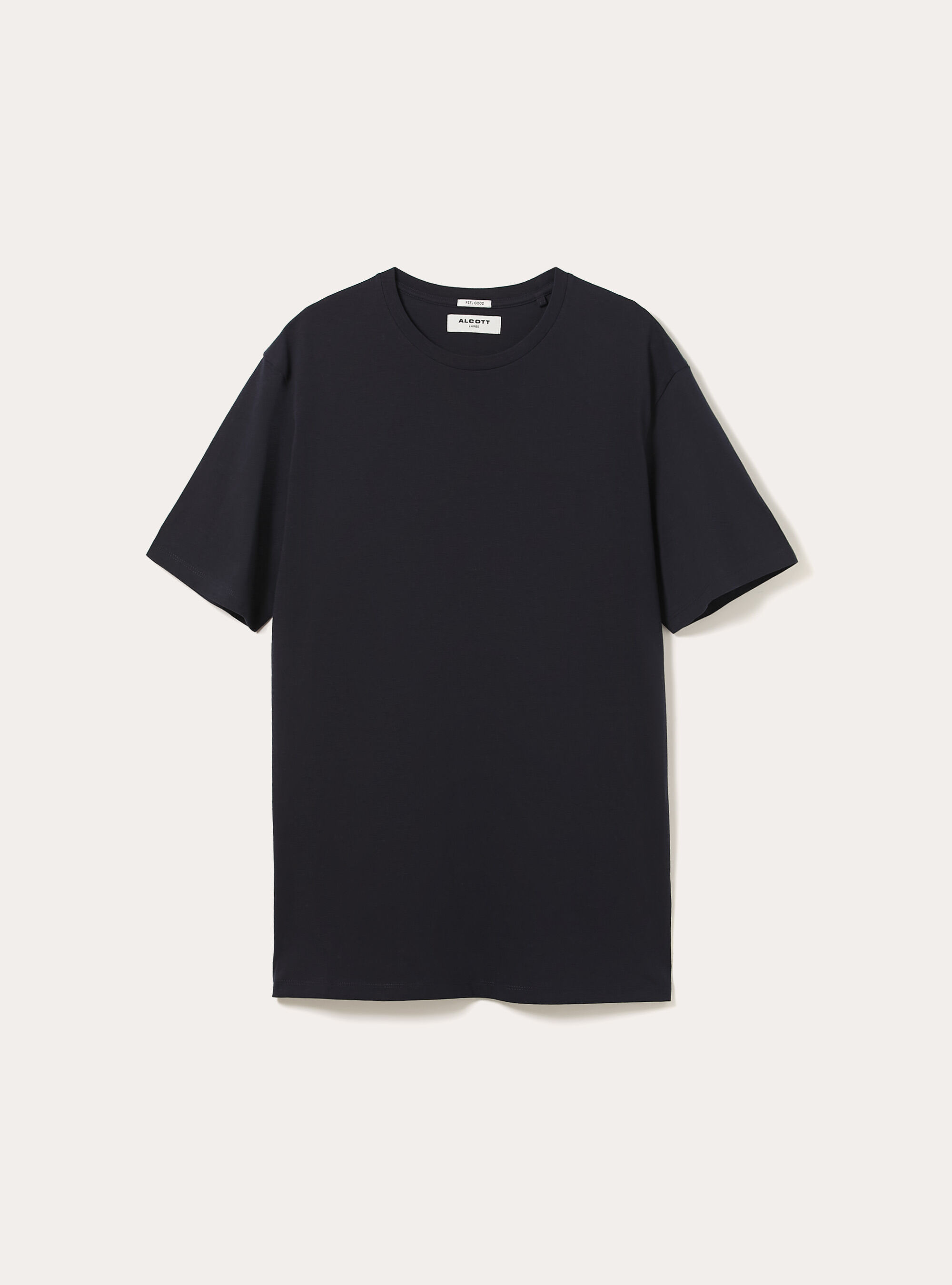 T-shirt basique en coton, NA1 NAVY DARK