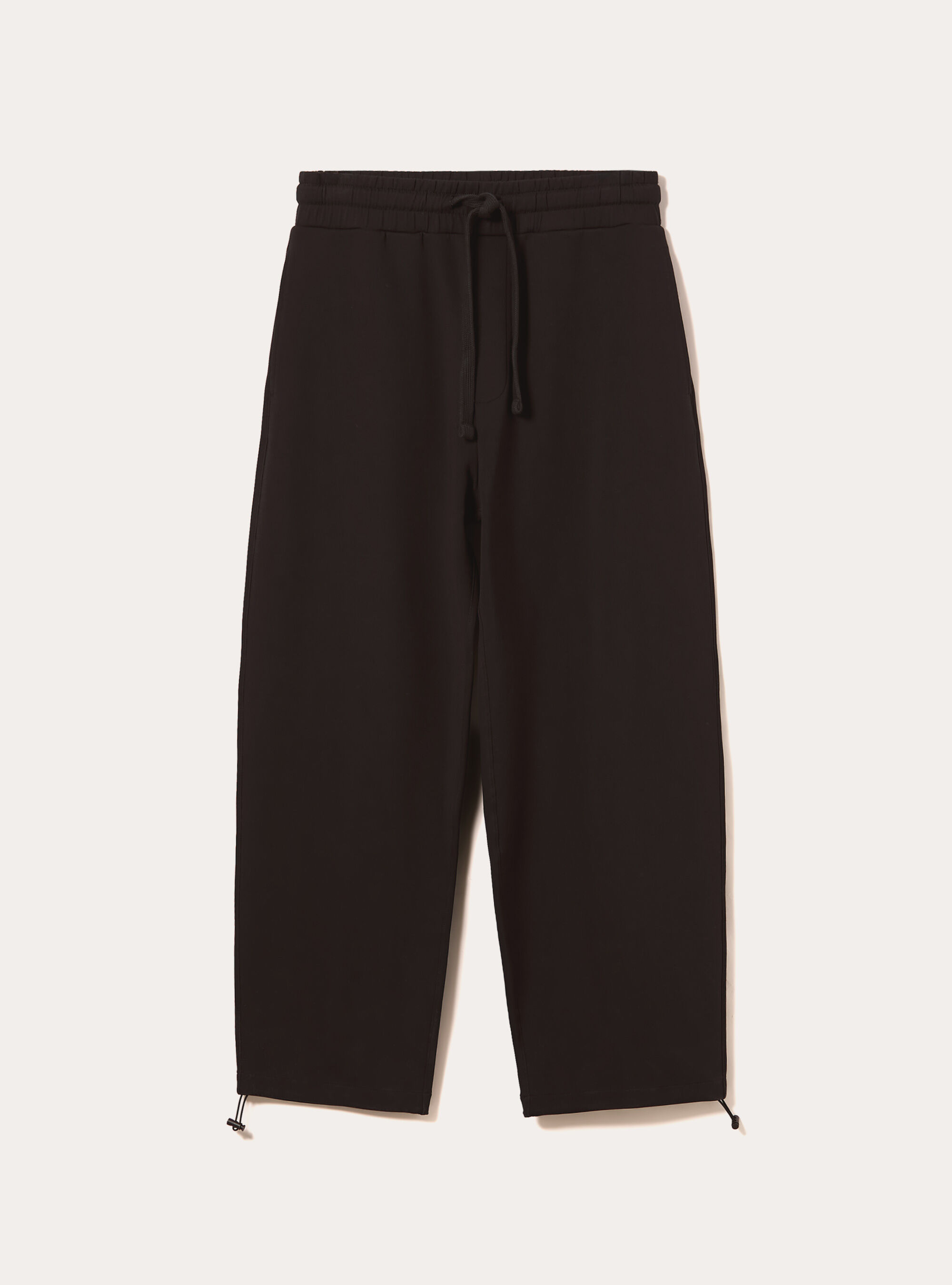 Pantalon jogger barrel soft touch, BK1 BLACK