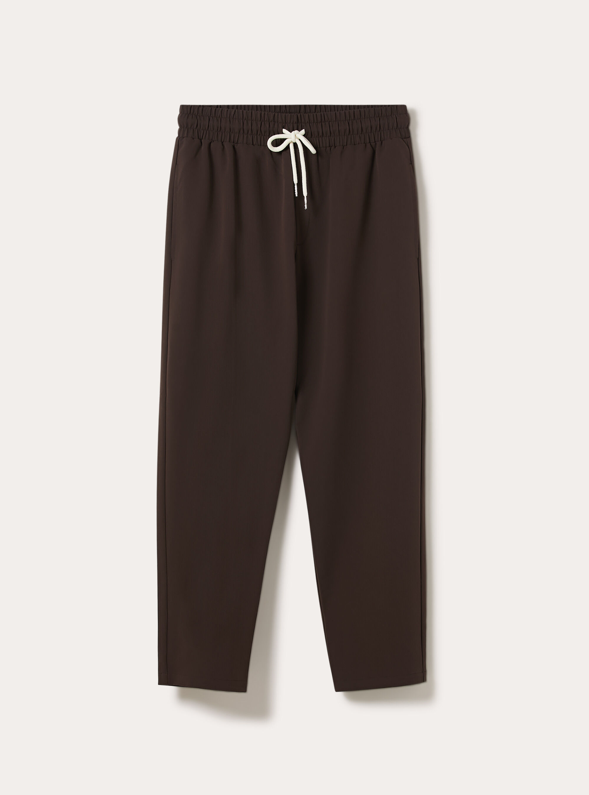 Carrot fit jogger pants, BR2 BROWN MEDIUM