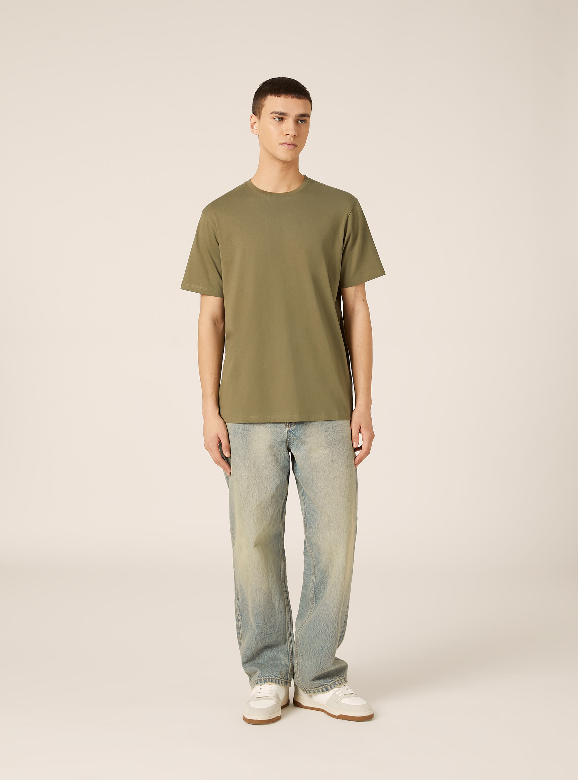 Maglietta girocollo basica, KY2 KAKY MEDIUM