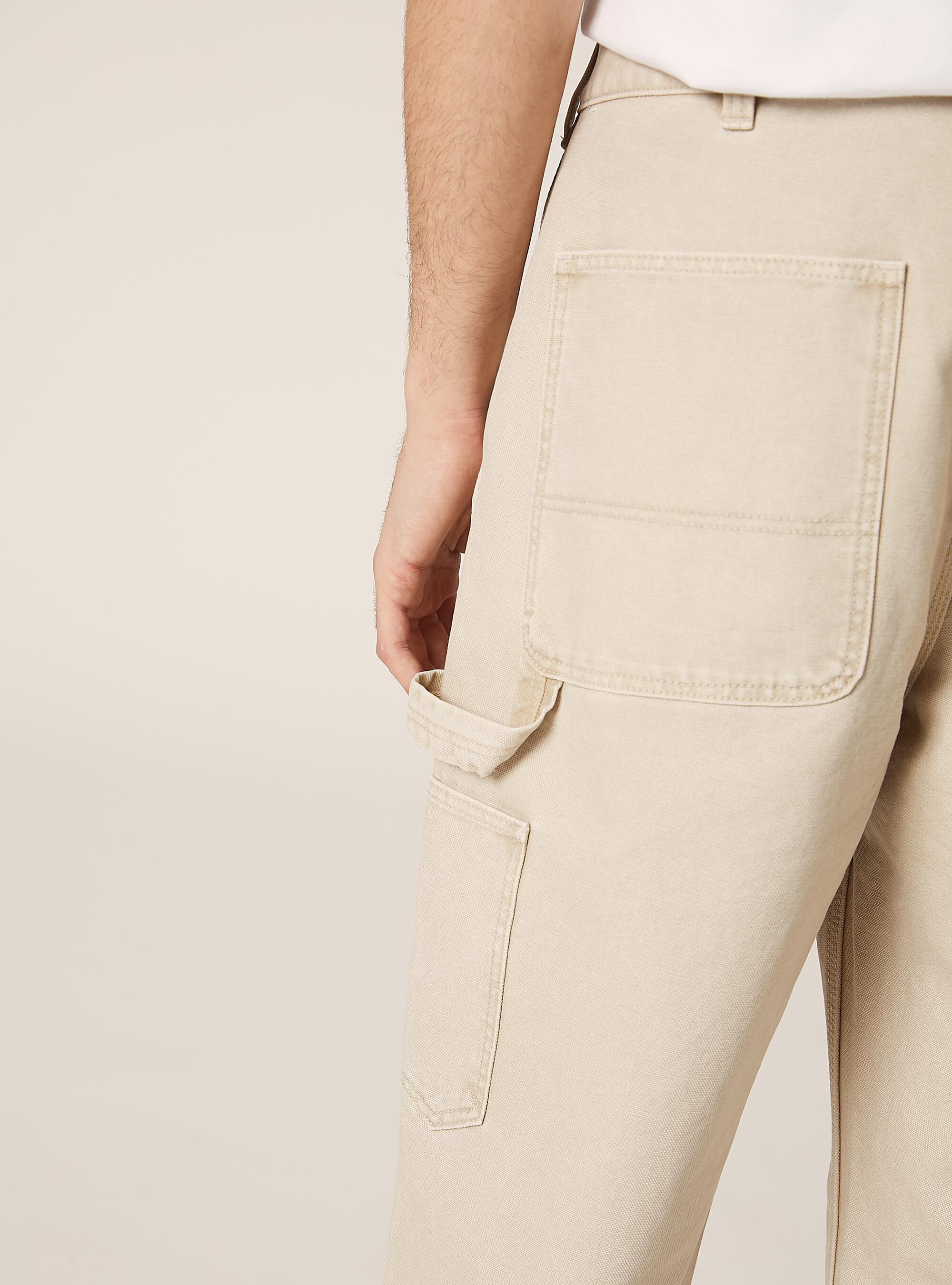 Pantalones de lona de carpintero, SA1 SAND DARK
