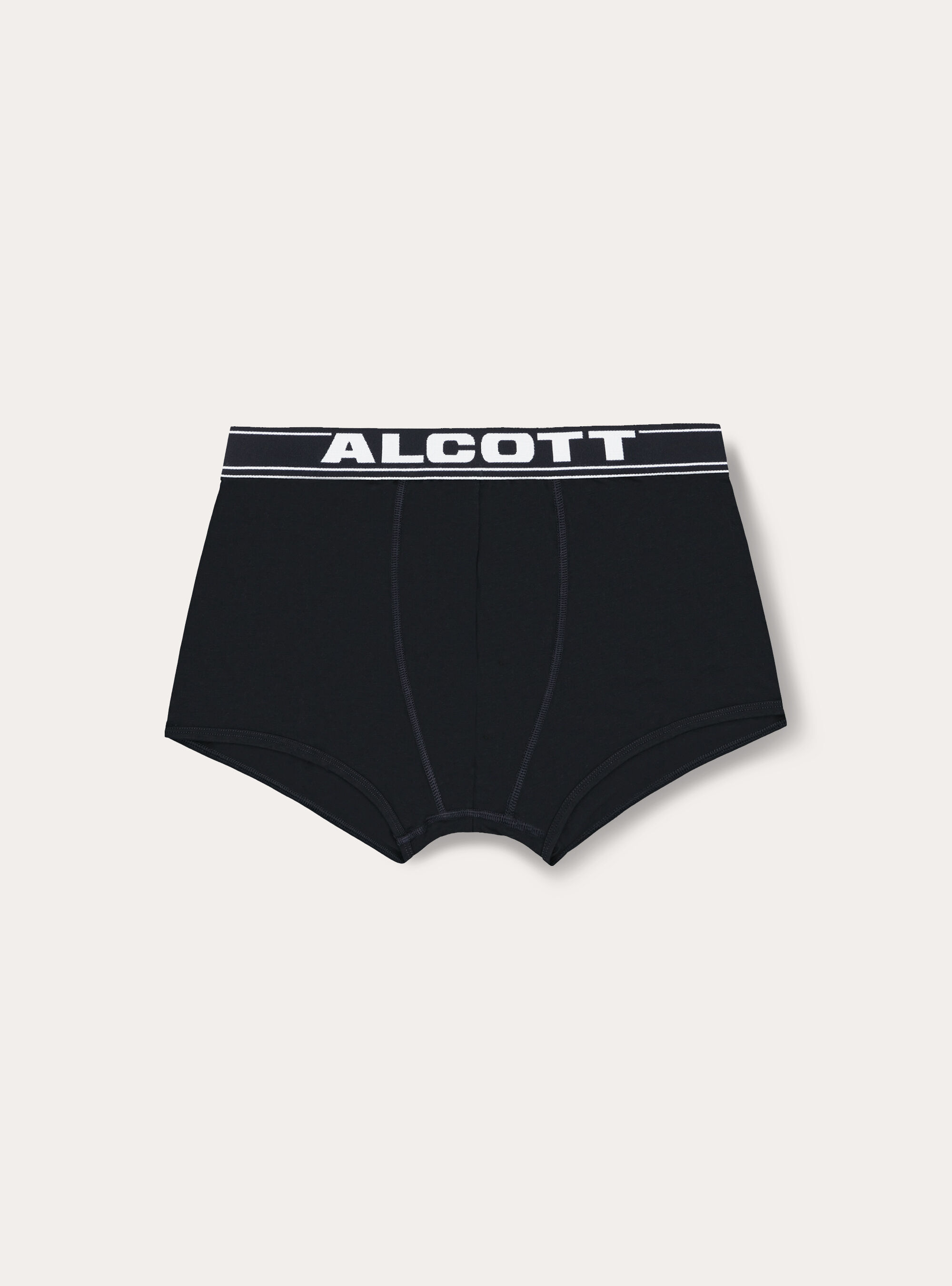 Boxer basico in jersey  elastico logato, NA1 NAVY DARK