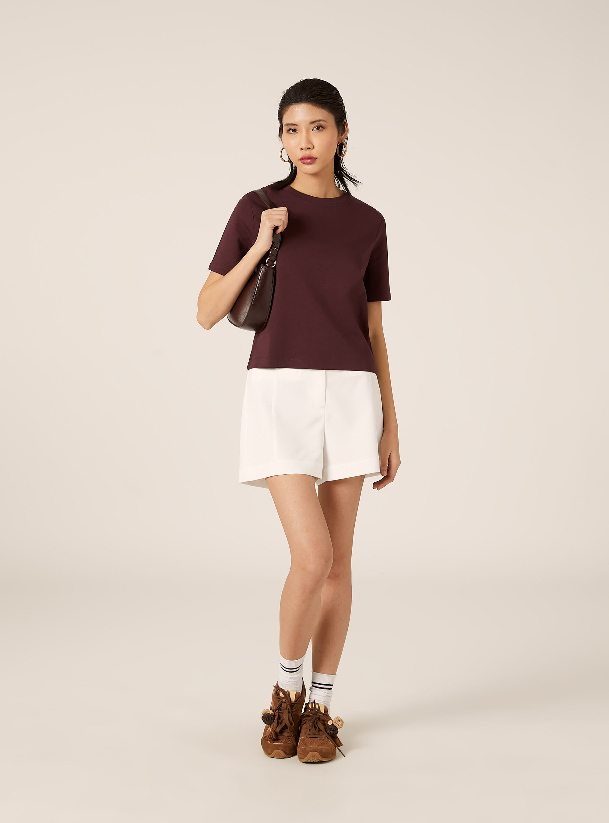 T-shirt regular in interlock