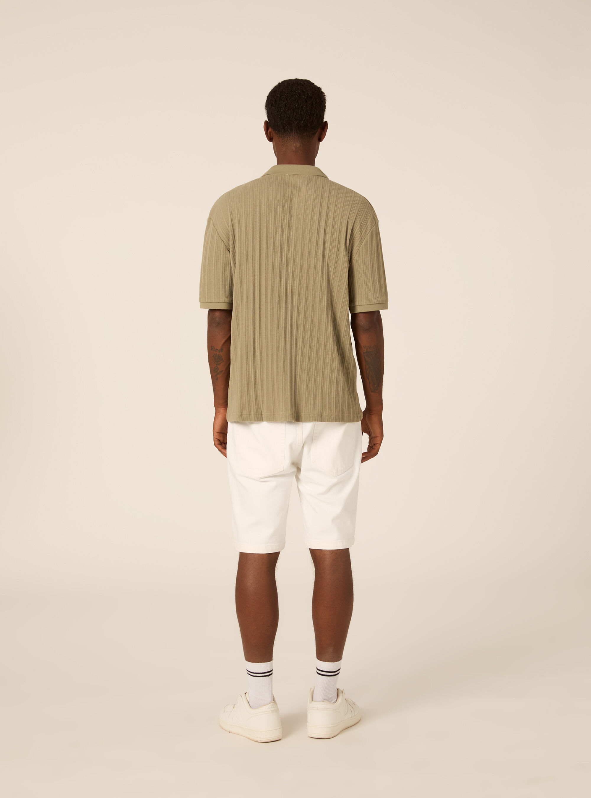Polo en Jersey Structur&eacute; Coupe Regular Fit, KY3 KAKY LIGHT