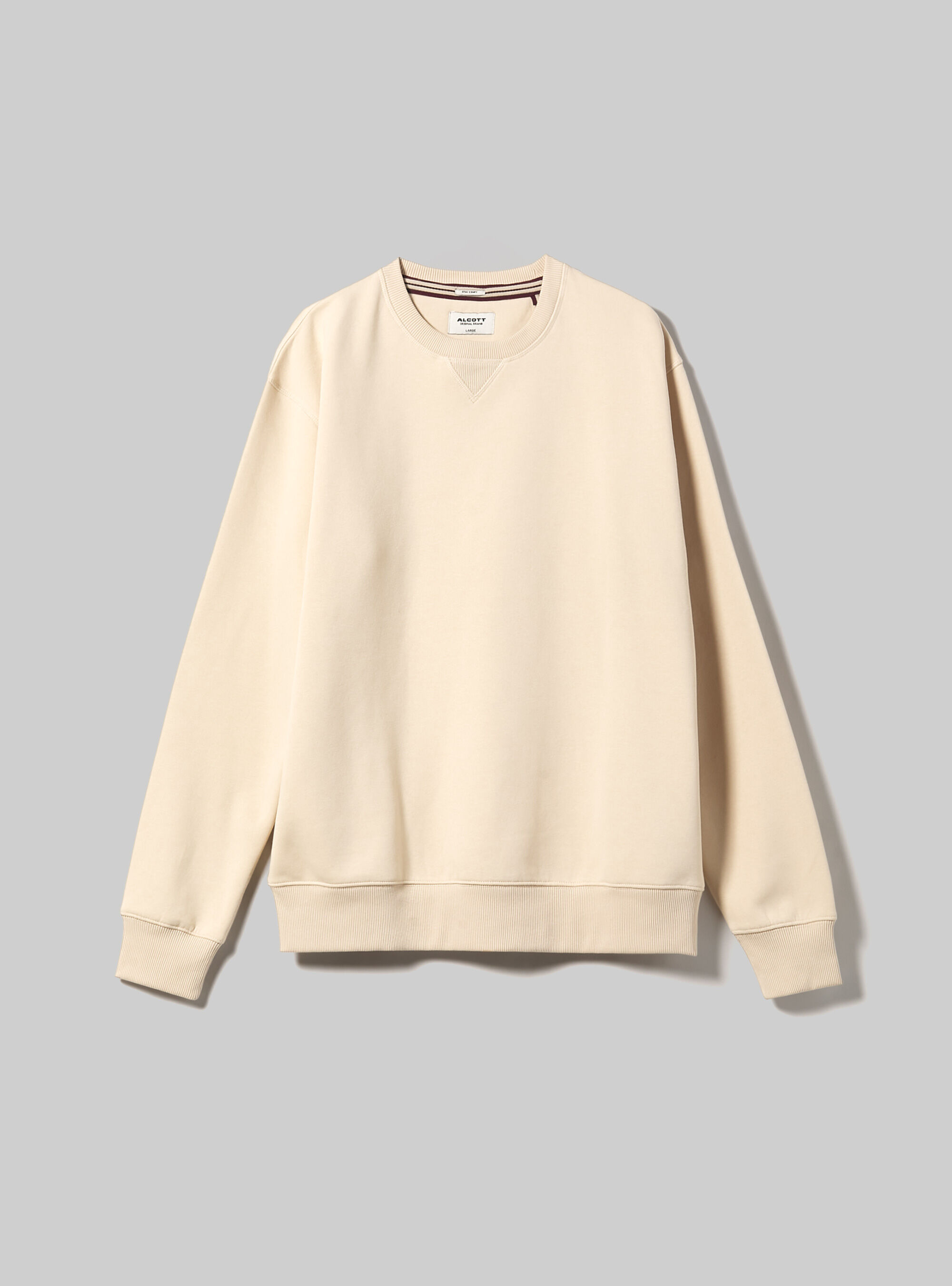 Solid color discount crew neck sweatshirts