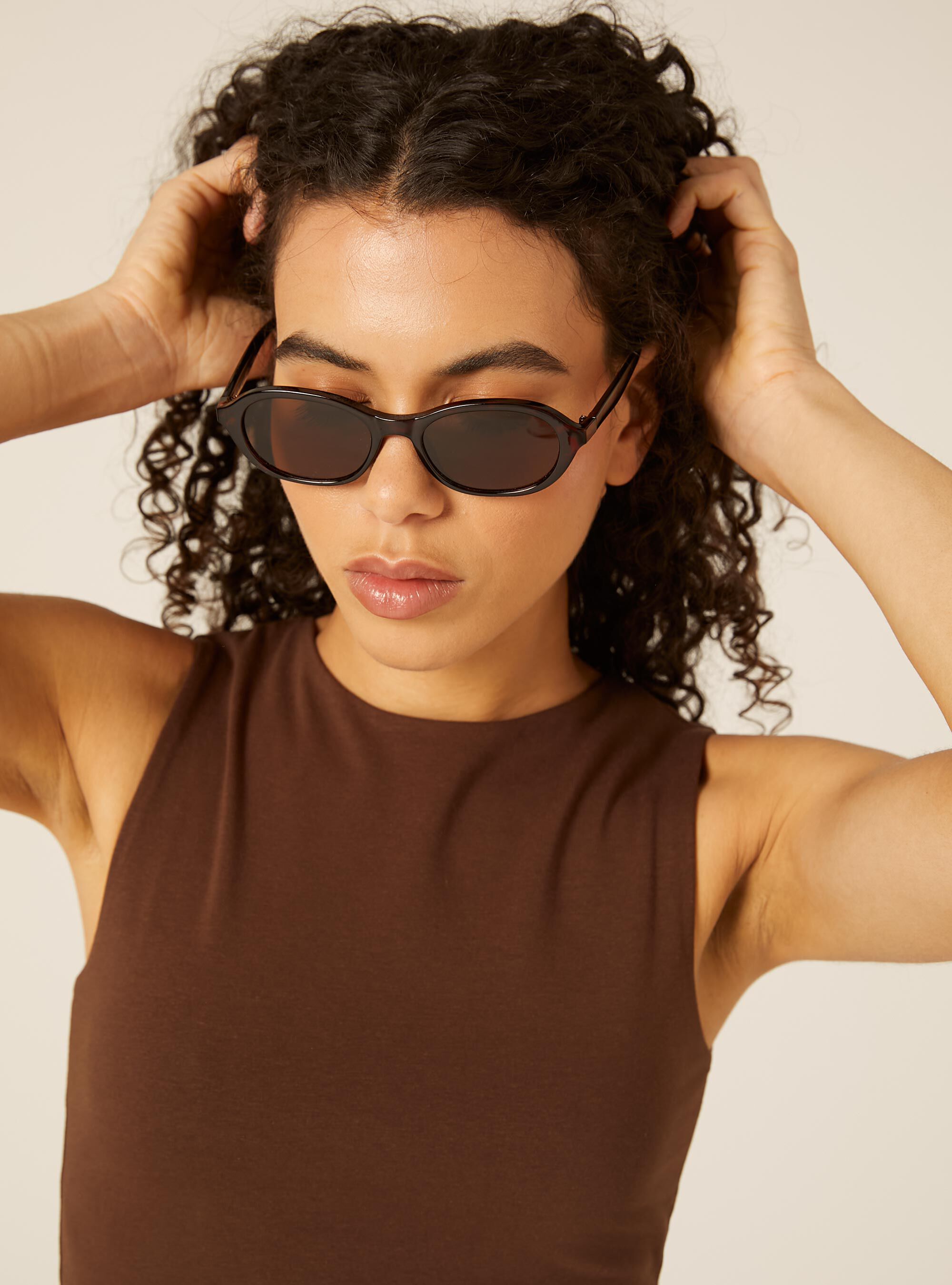 Canotta basic crop in jersey elastico