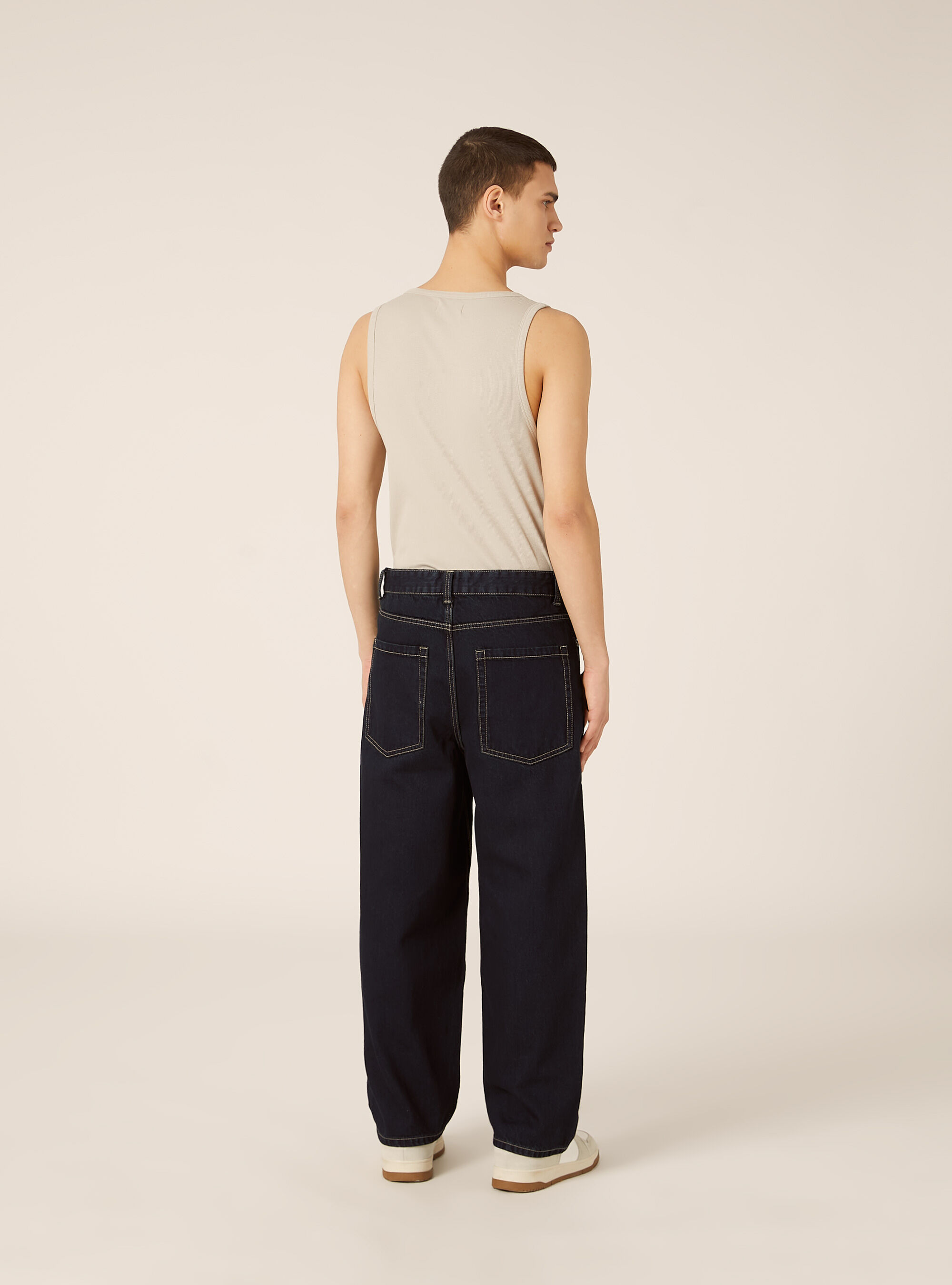 Camiseta de Tirantes B&aacute;sica Slim Fit de Canal&eacute;, SA3 SAND LIGHT