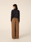Linen-blend shirt, NA1 NAVY DARK