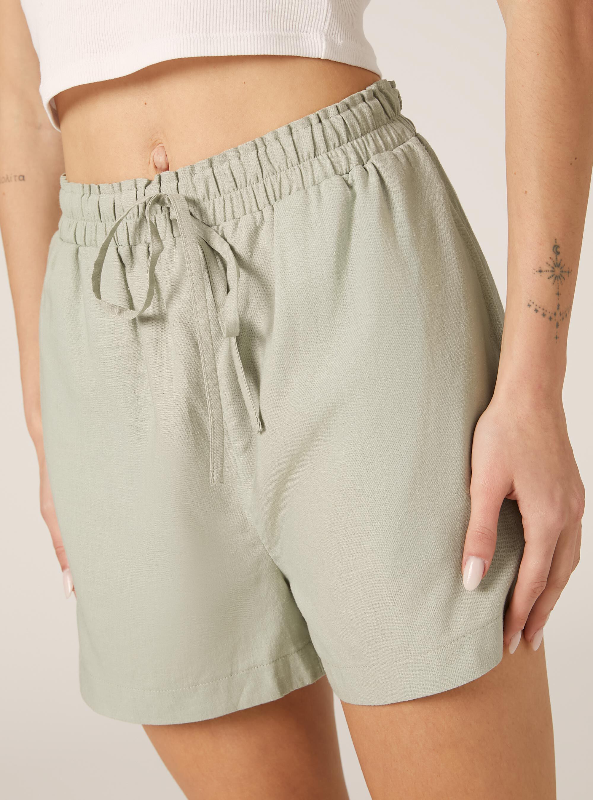 Short en lin, SG3 SAGE LIGHT