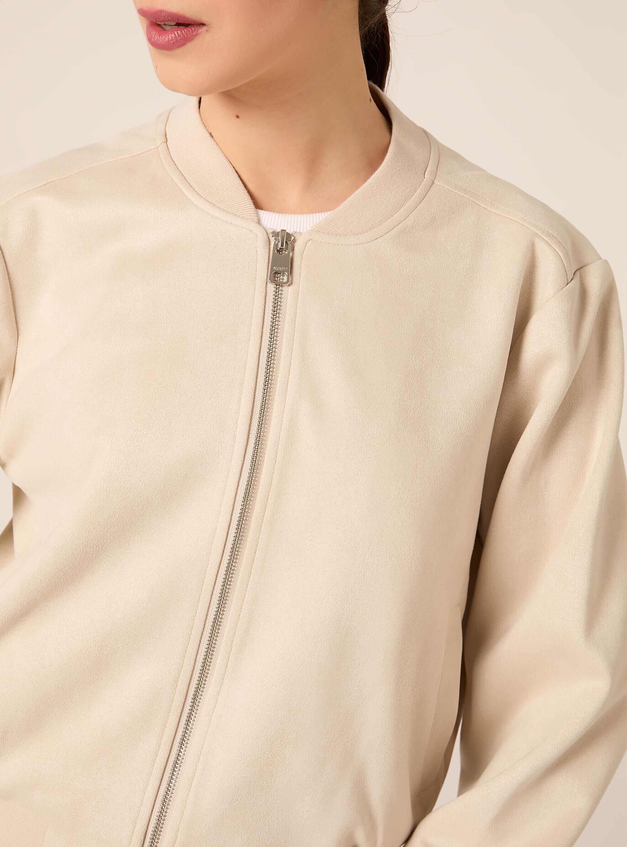 Bomber effetto camoscio, SA2 SAND MEDIUM