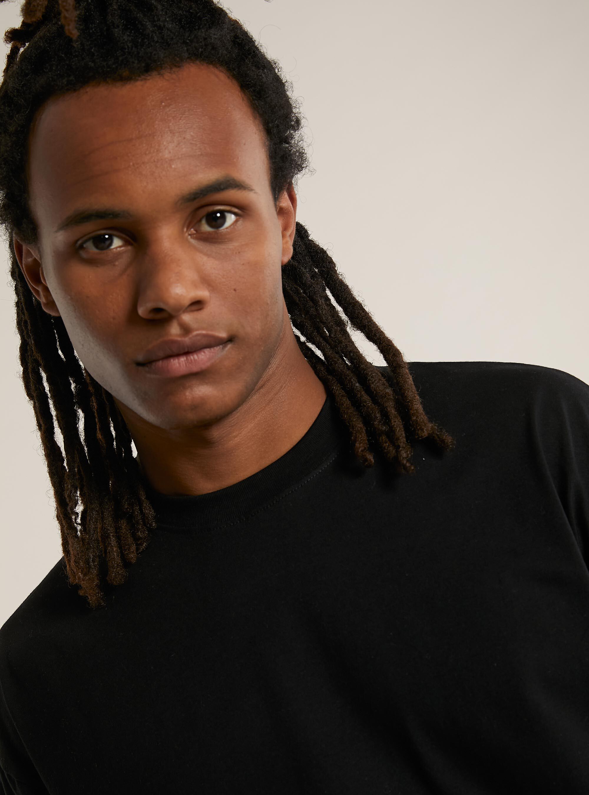 Maglietta boxy over fit, BK1 BLACK