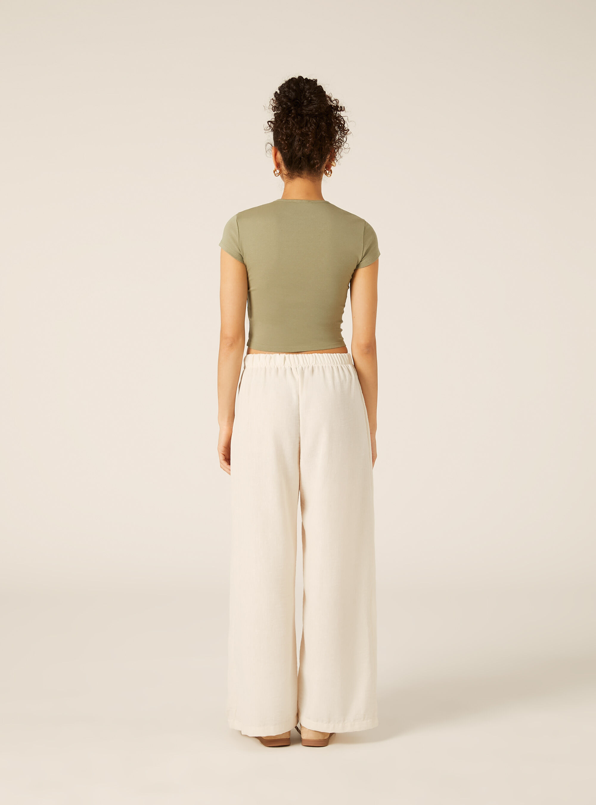 Maglietta in cotone slim fit, KY2 KAKY MEDIUM