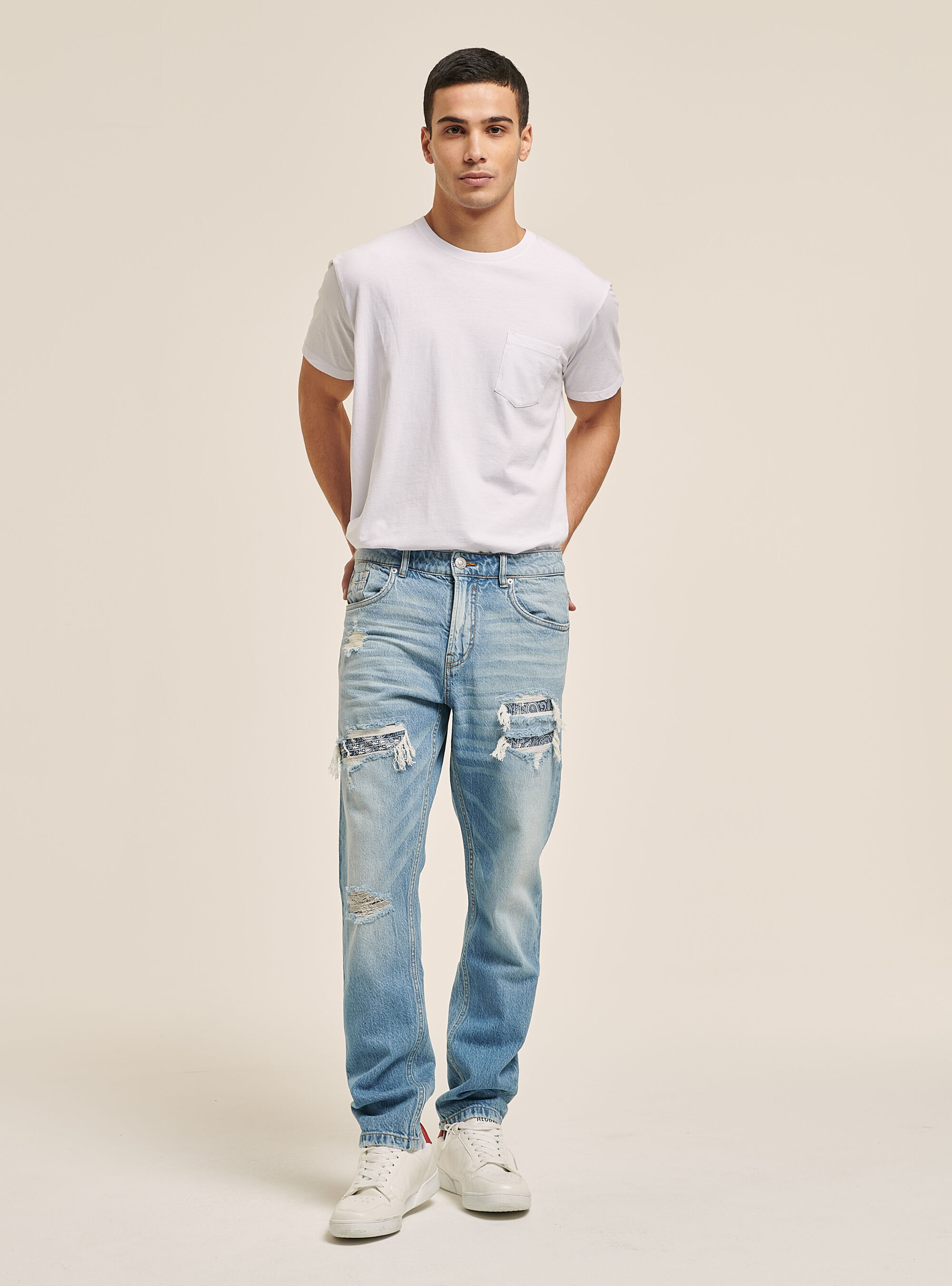 Vaqueros Slim Fit de algod&oacute;n