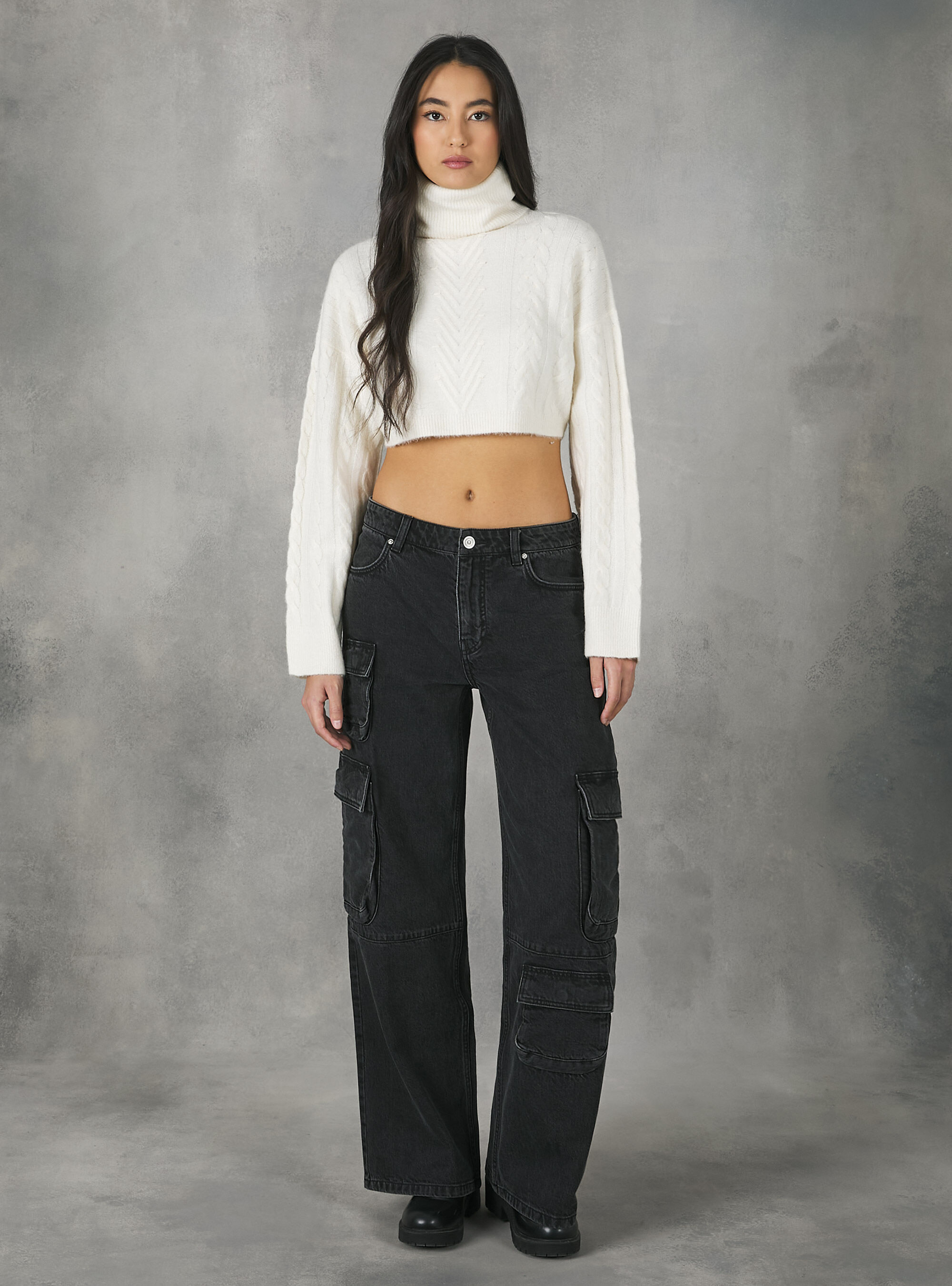 ☆CITYBREEZE★WOOL TENCEL CROPPED TURTEL NECK T-SHIRTS★ MA14750DO_WH2_001.jpg?sw=1000&