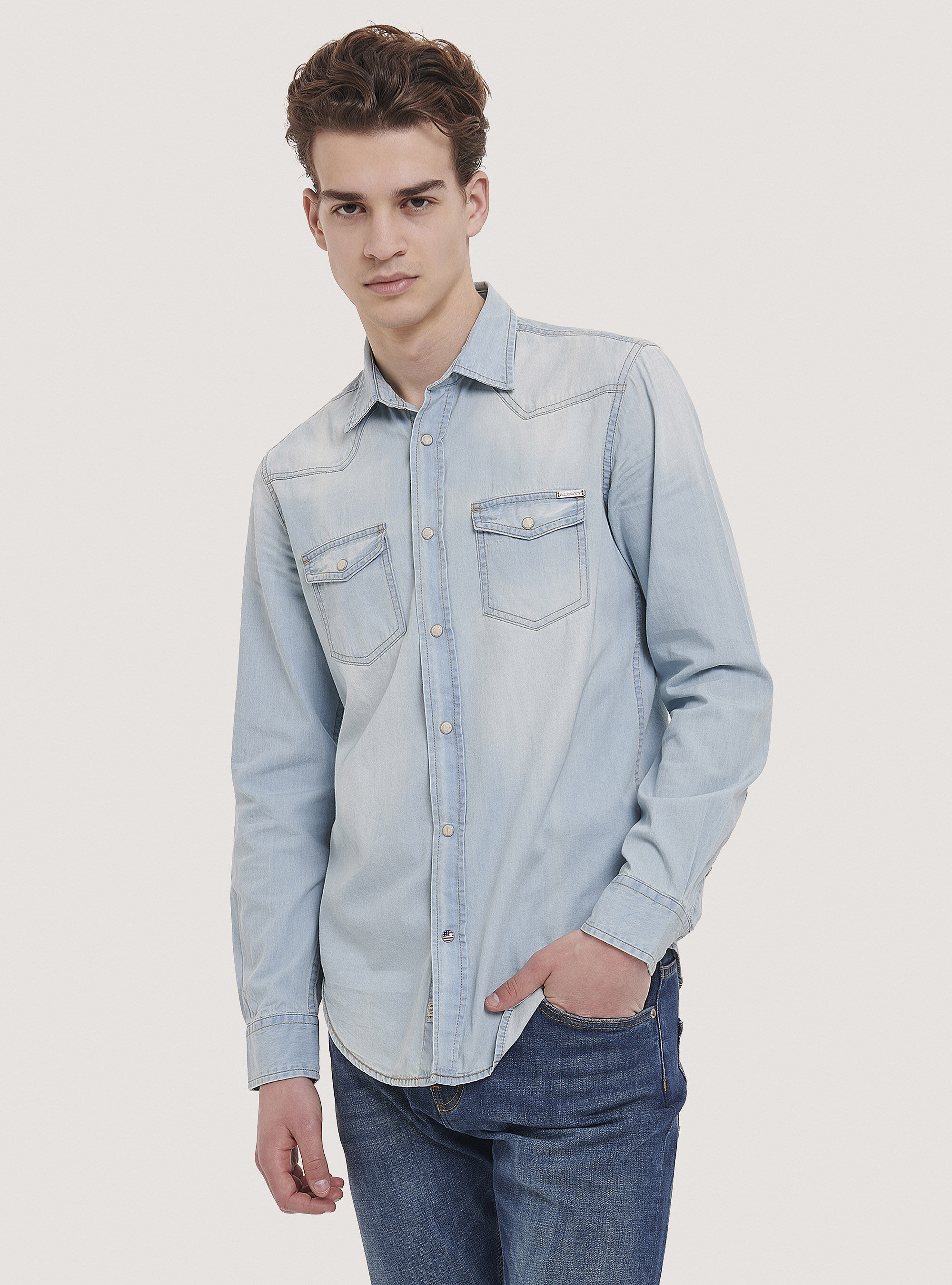 Denim shirt | Alcott | catalog-alcott 
