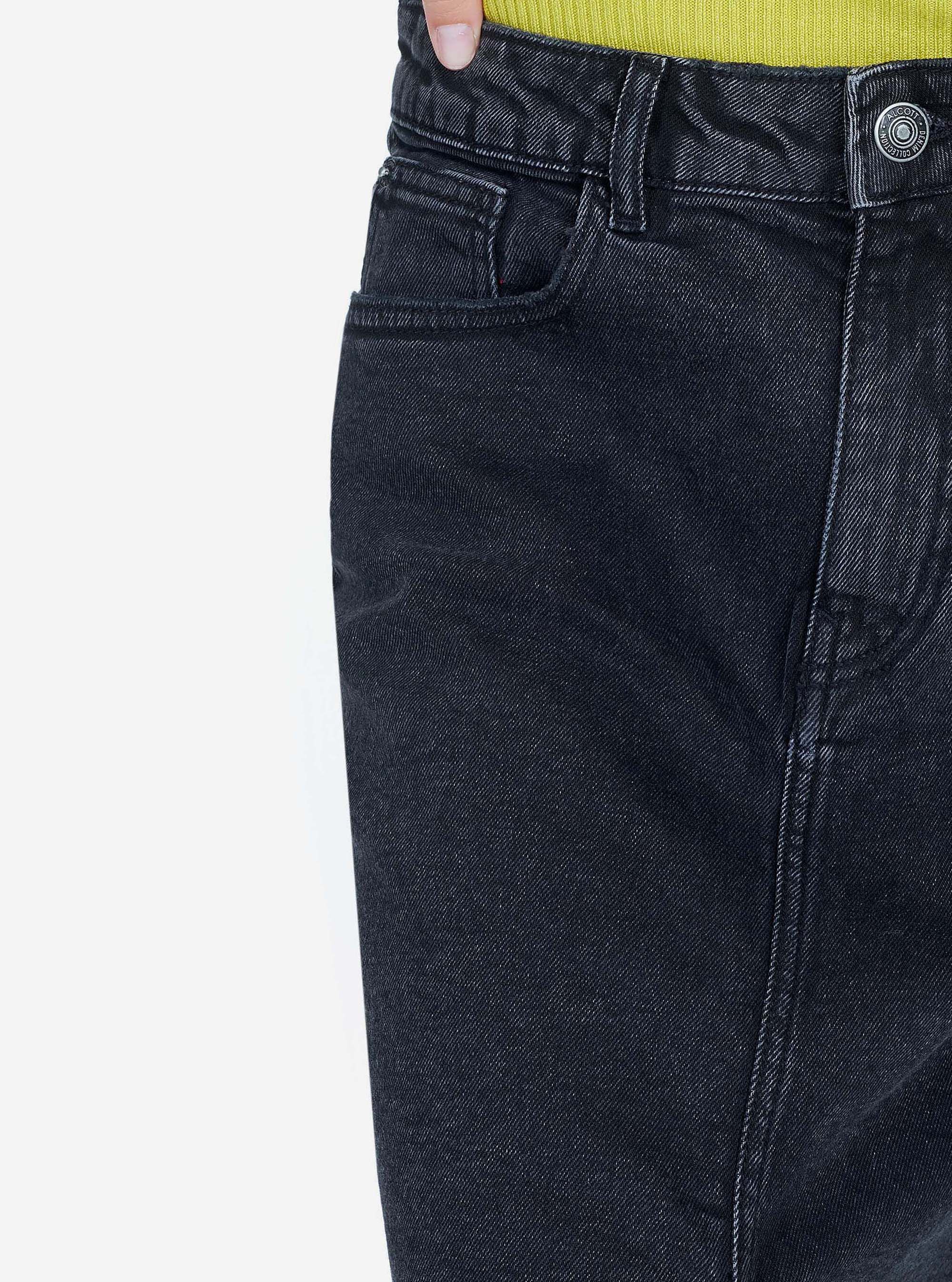 Black denim top skirt george