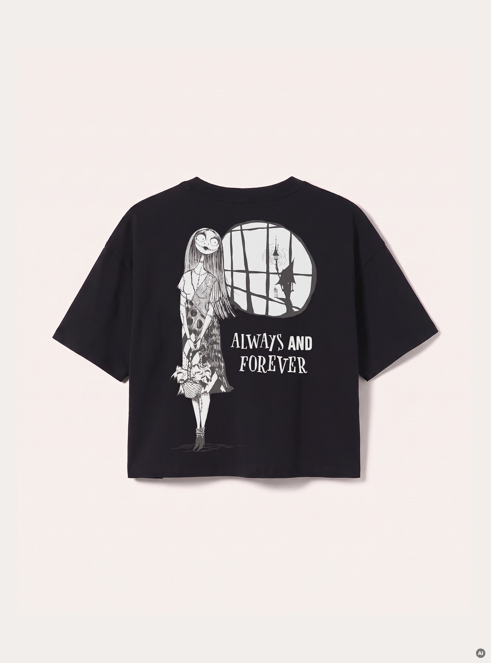 T-shirt boxy the nightmare before christmas