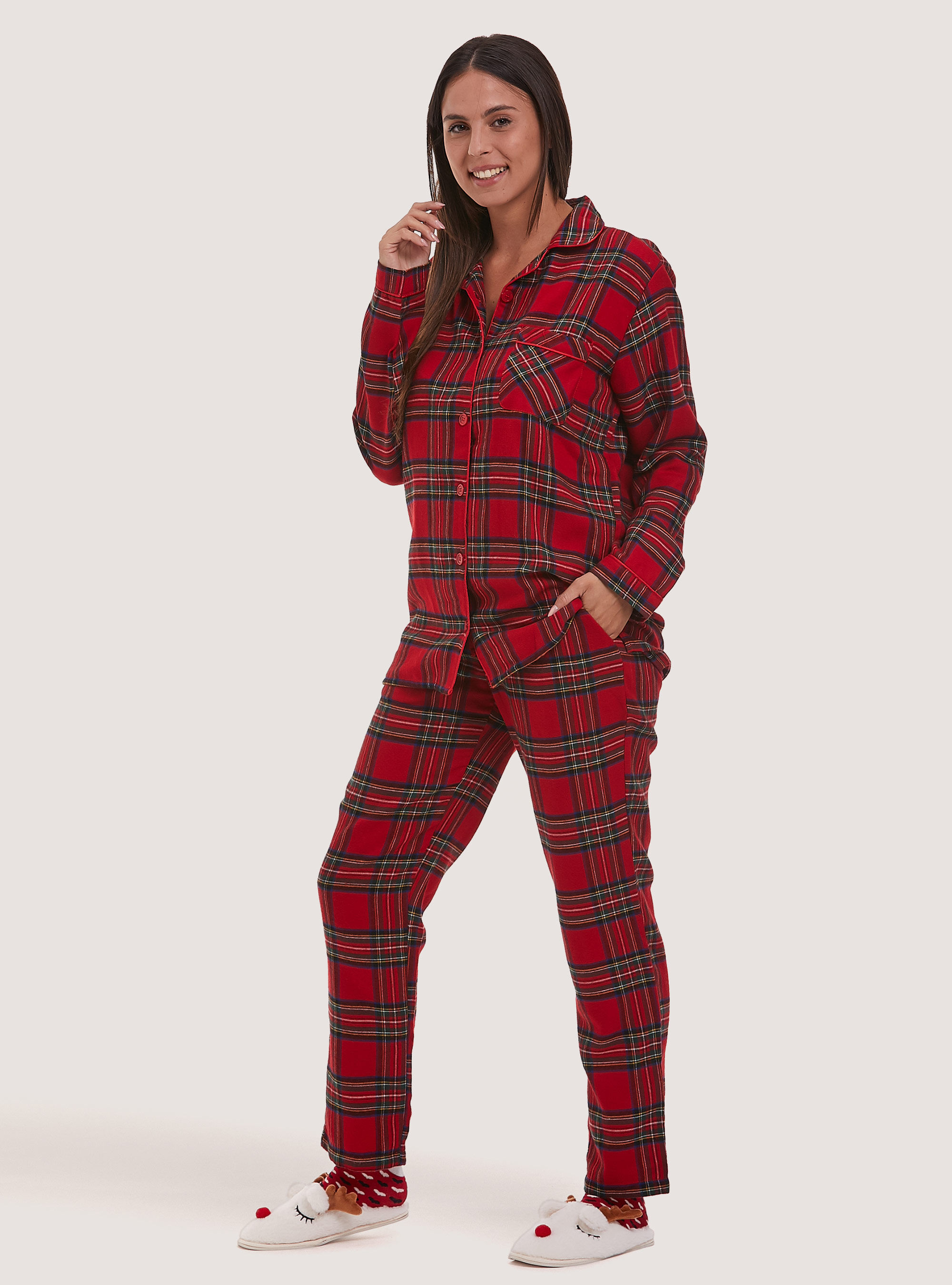 Pyjama ecossais de la collection Christmas Family
