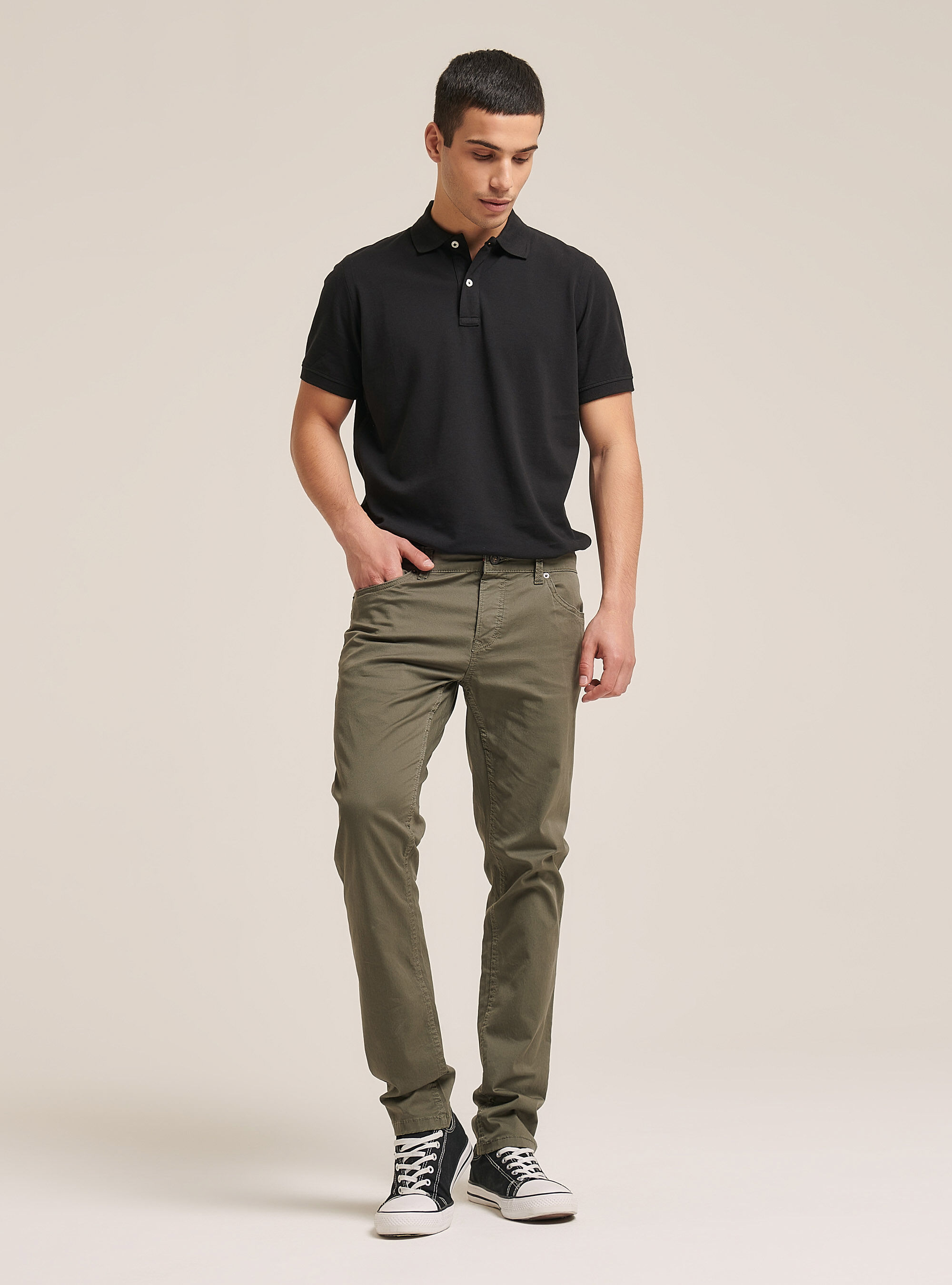 Super skinny trousers, C6573 KAKY
