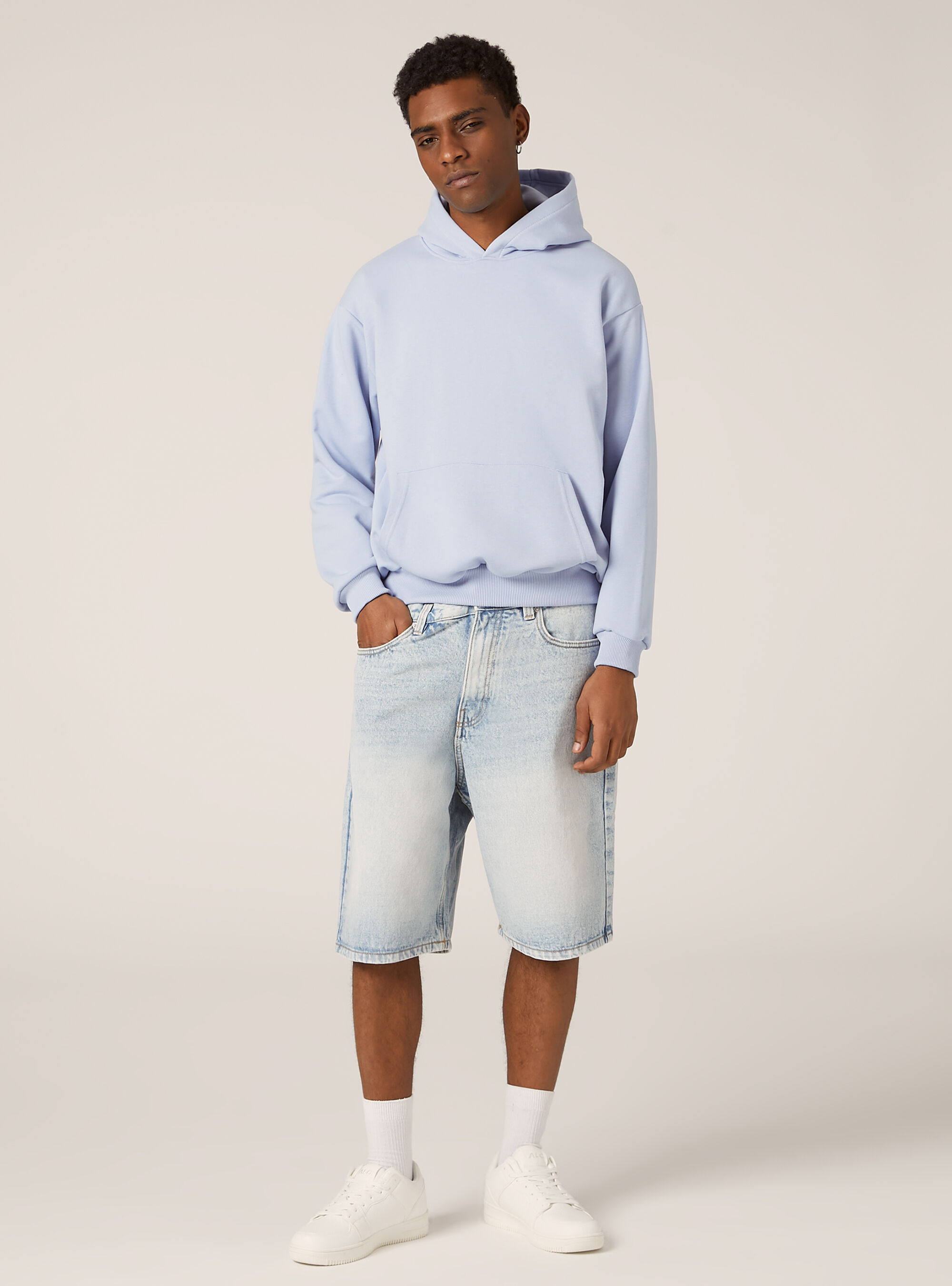 Kapuzensweatshirt, AZ3 AZURE LIGHT