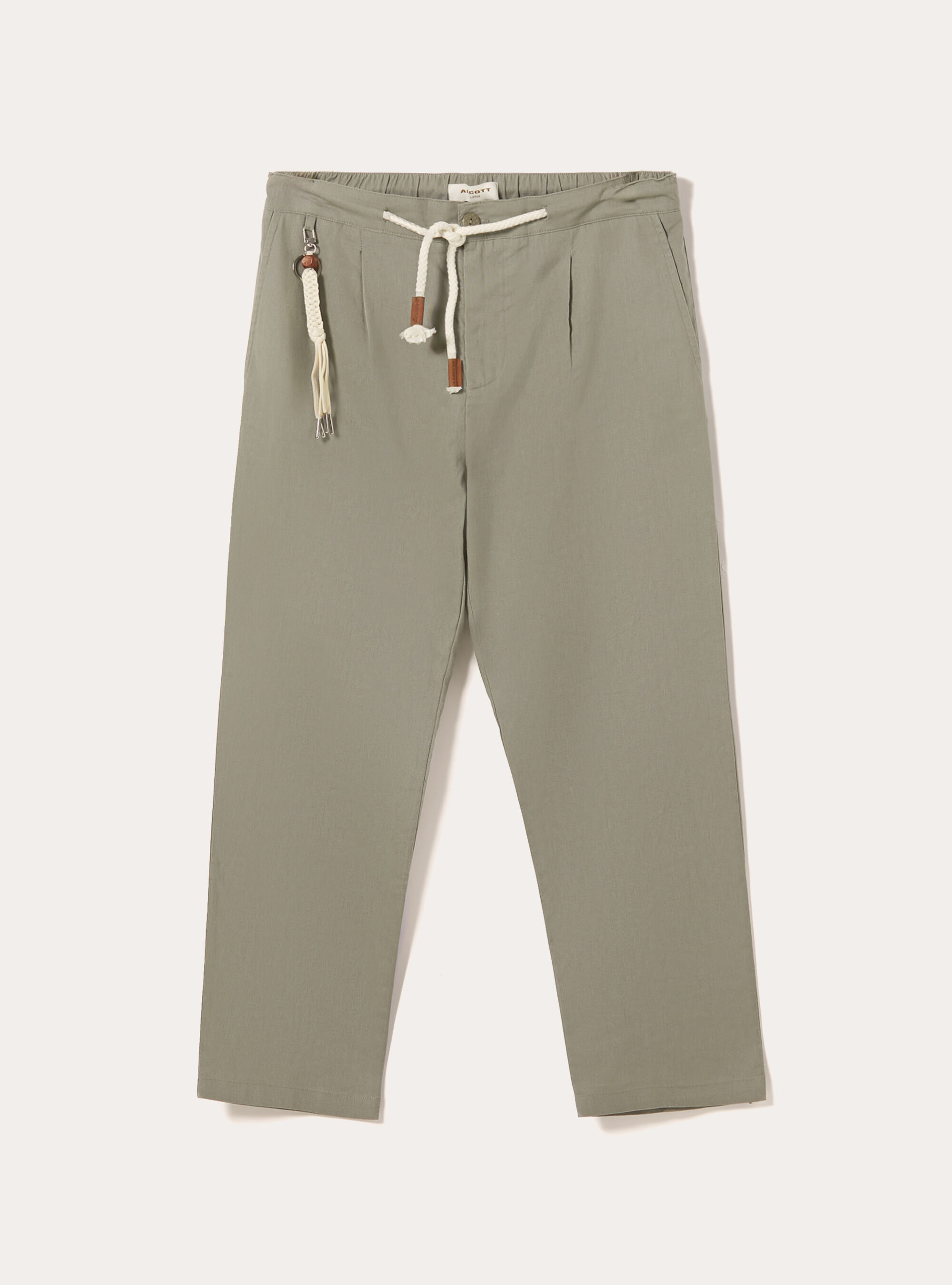 Pantalon de jogging en lin m&eacute;lang&eacute;, KY2 KAKY MEDIUM