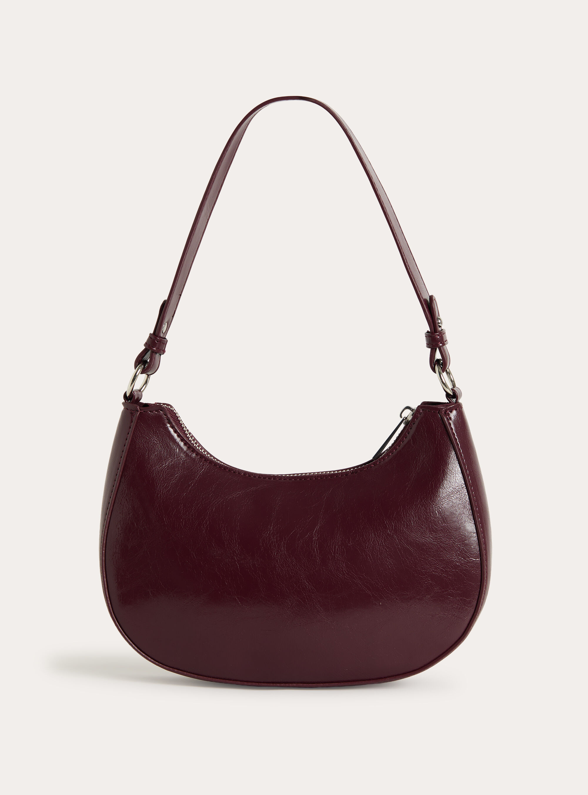 Halbmond-Schultertasche