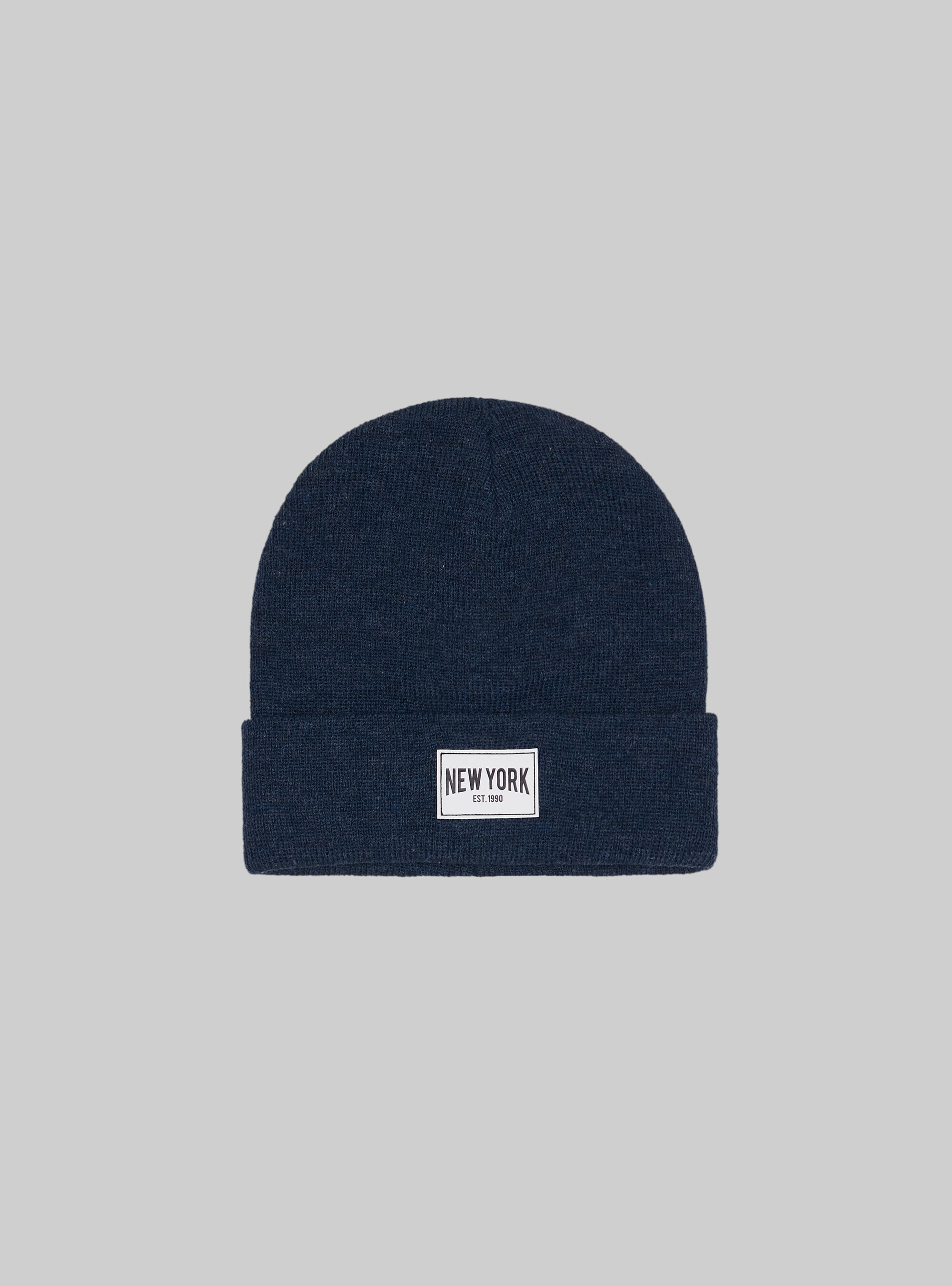 Hat with patch, MNA1 NAVY MEL DARK