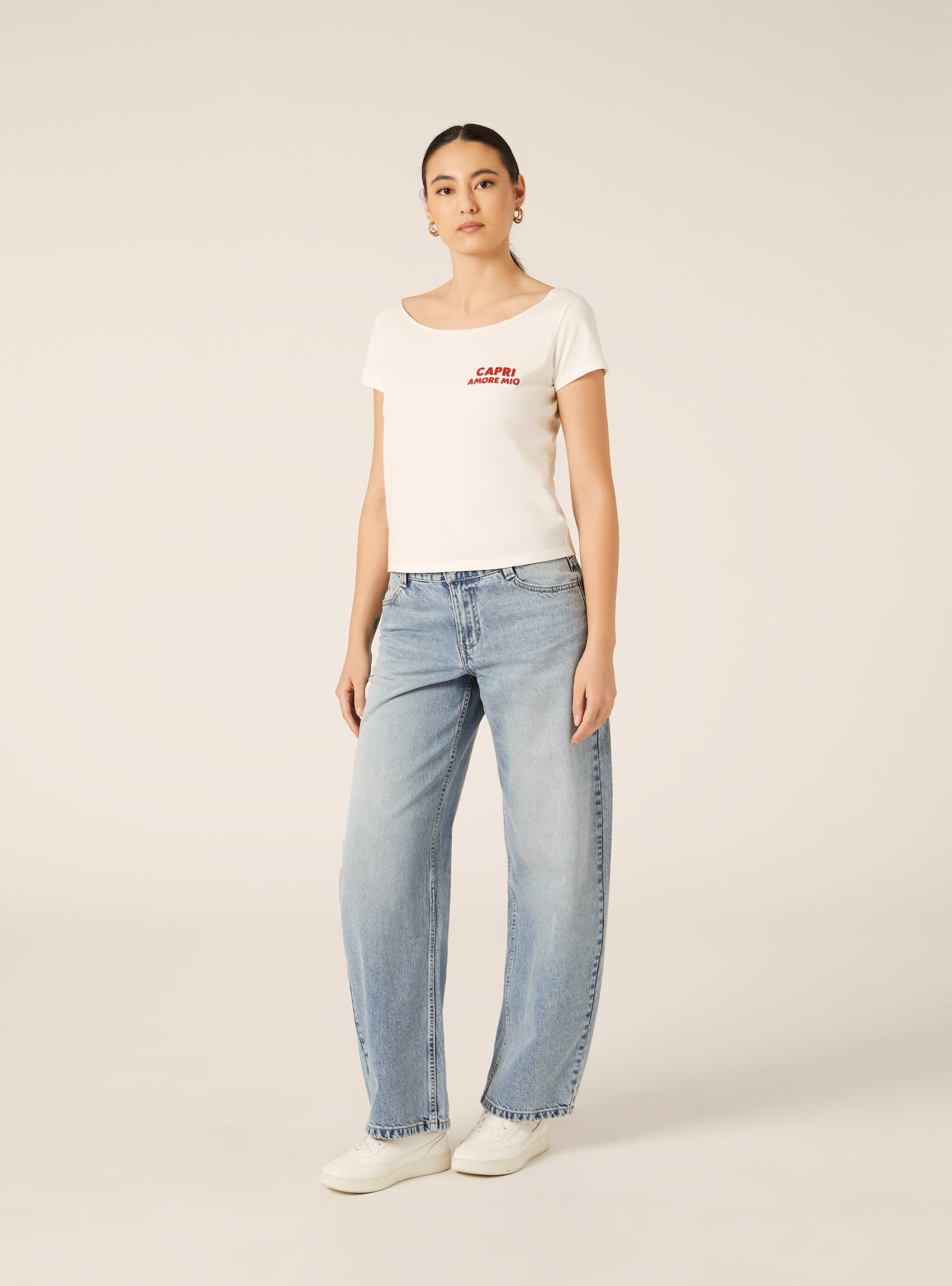 Boat Neck T-Shirt