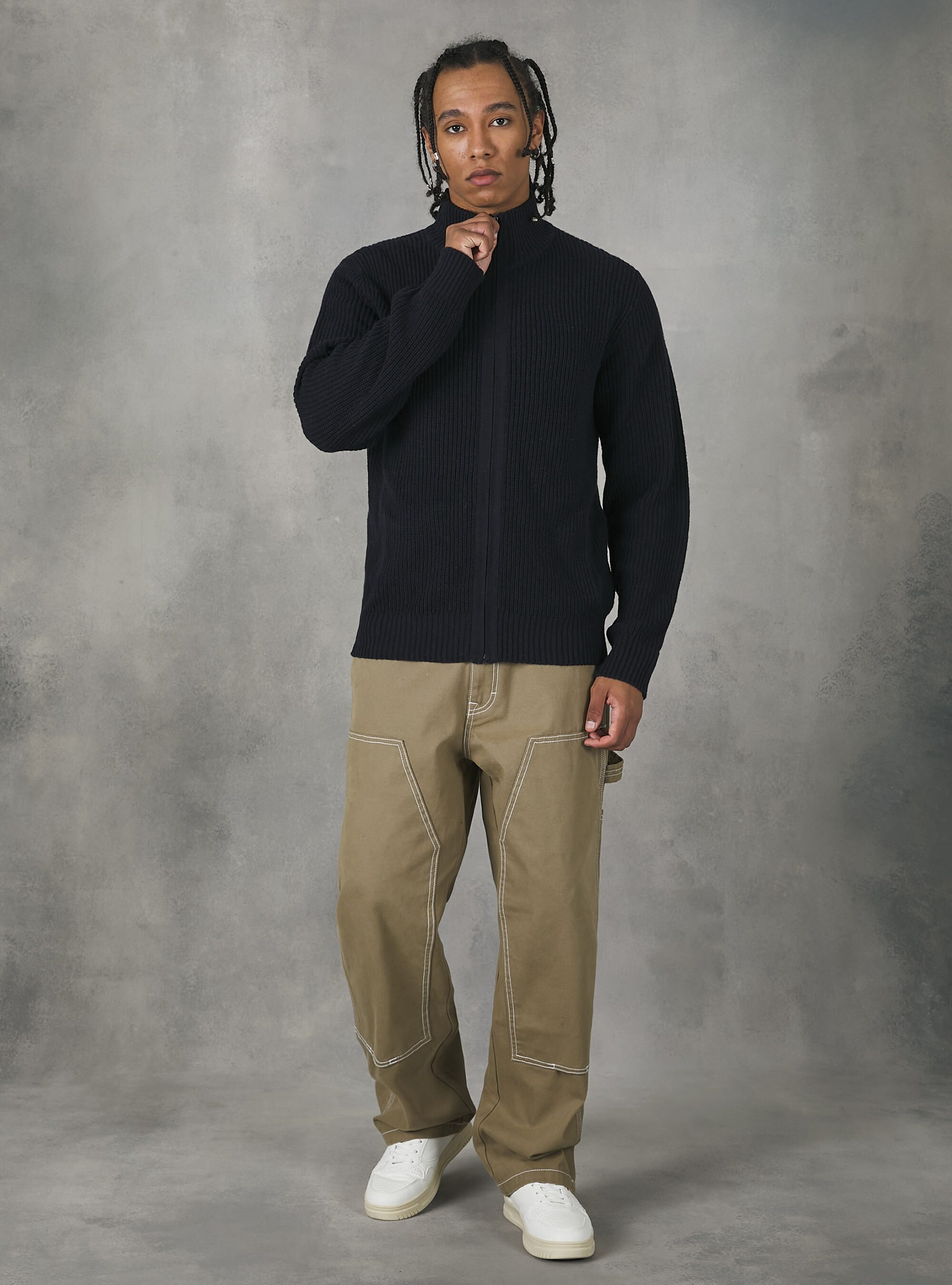 Maglia con clearance zip