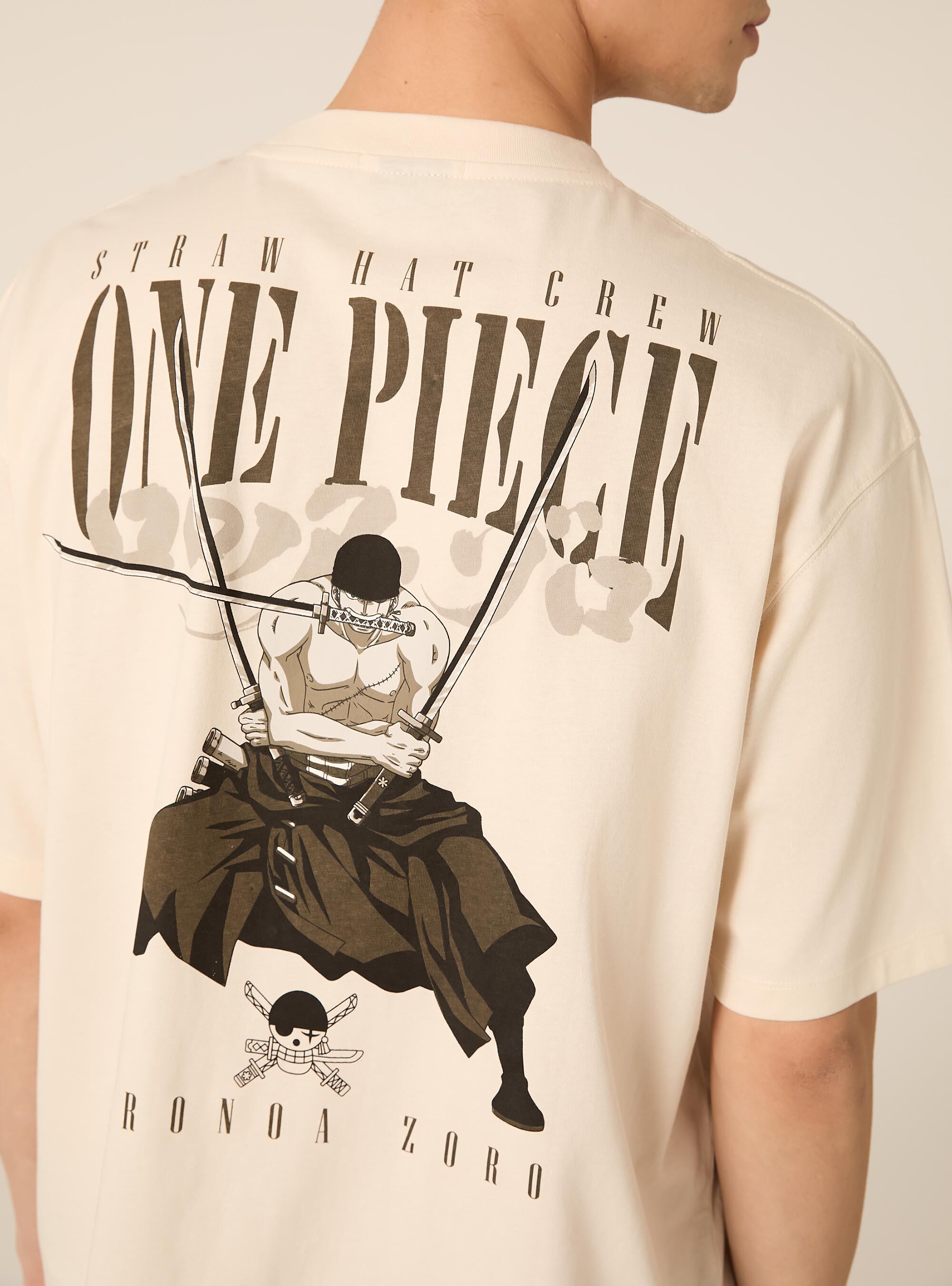 T-shirt one piece  boxy fit, CR3 CREAM LIGHT