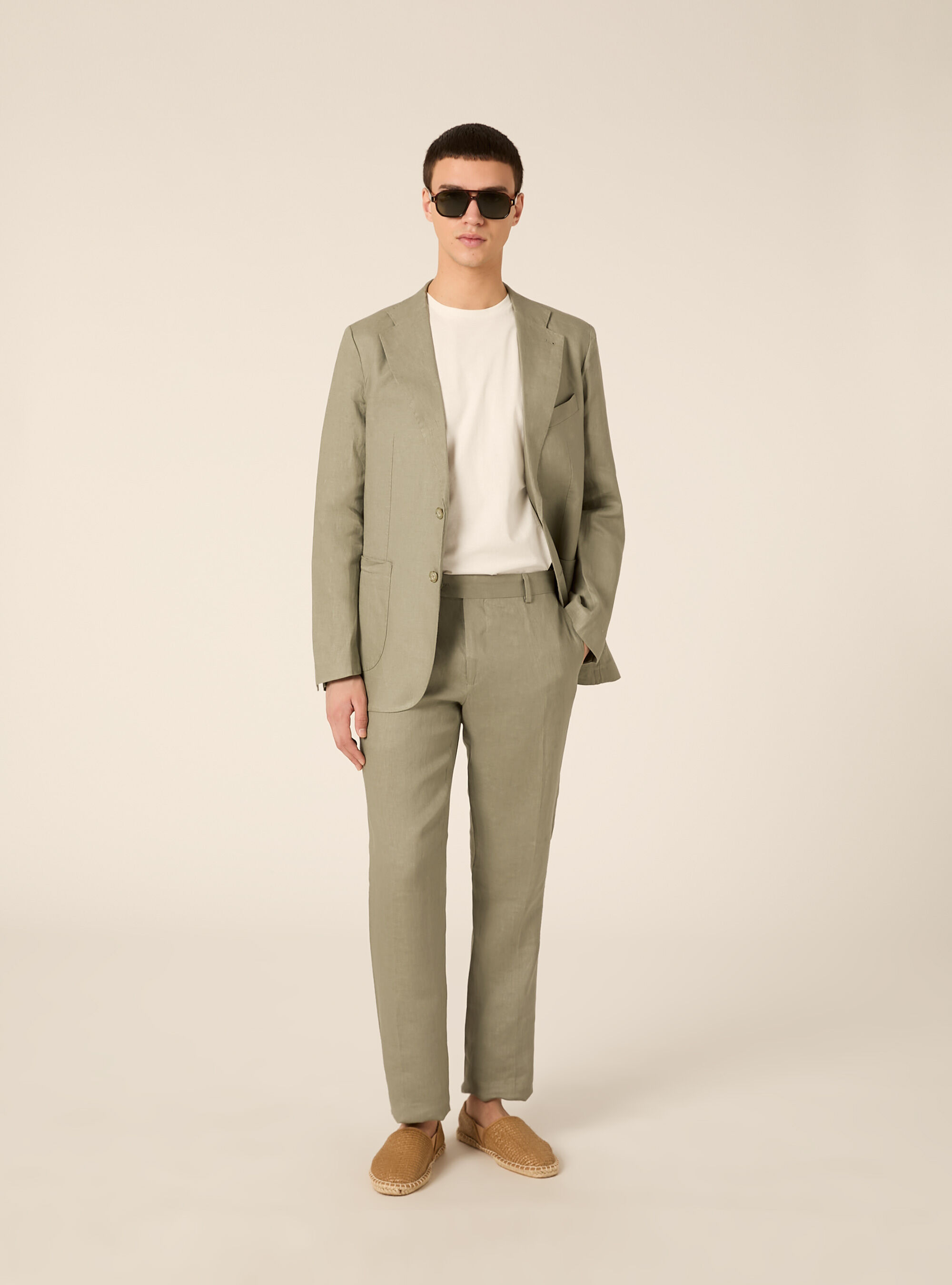 Pantaloni in lino, KY2 KAKY MEDIUM