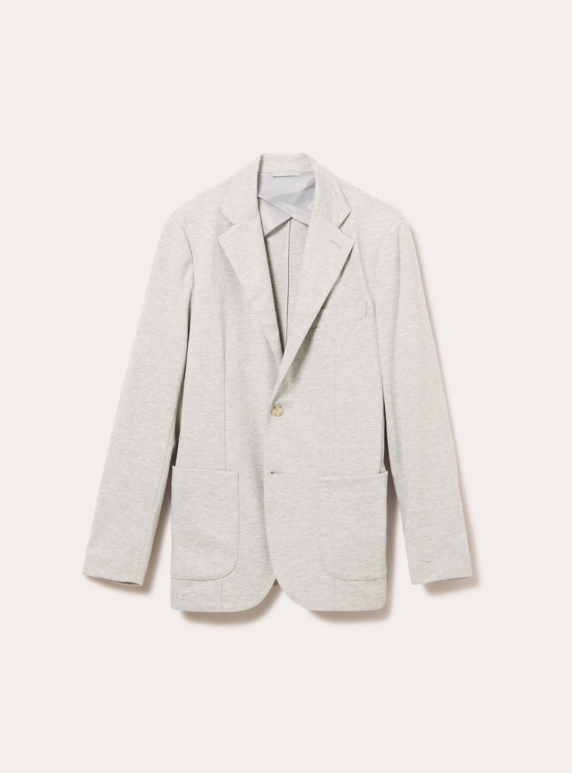 Jersey jacket, MGY3 GREY MEL LIGHT