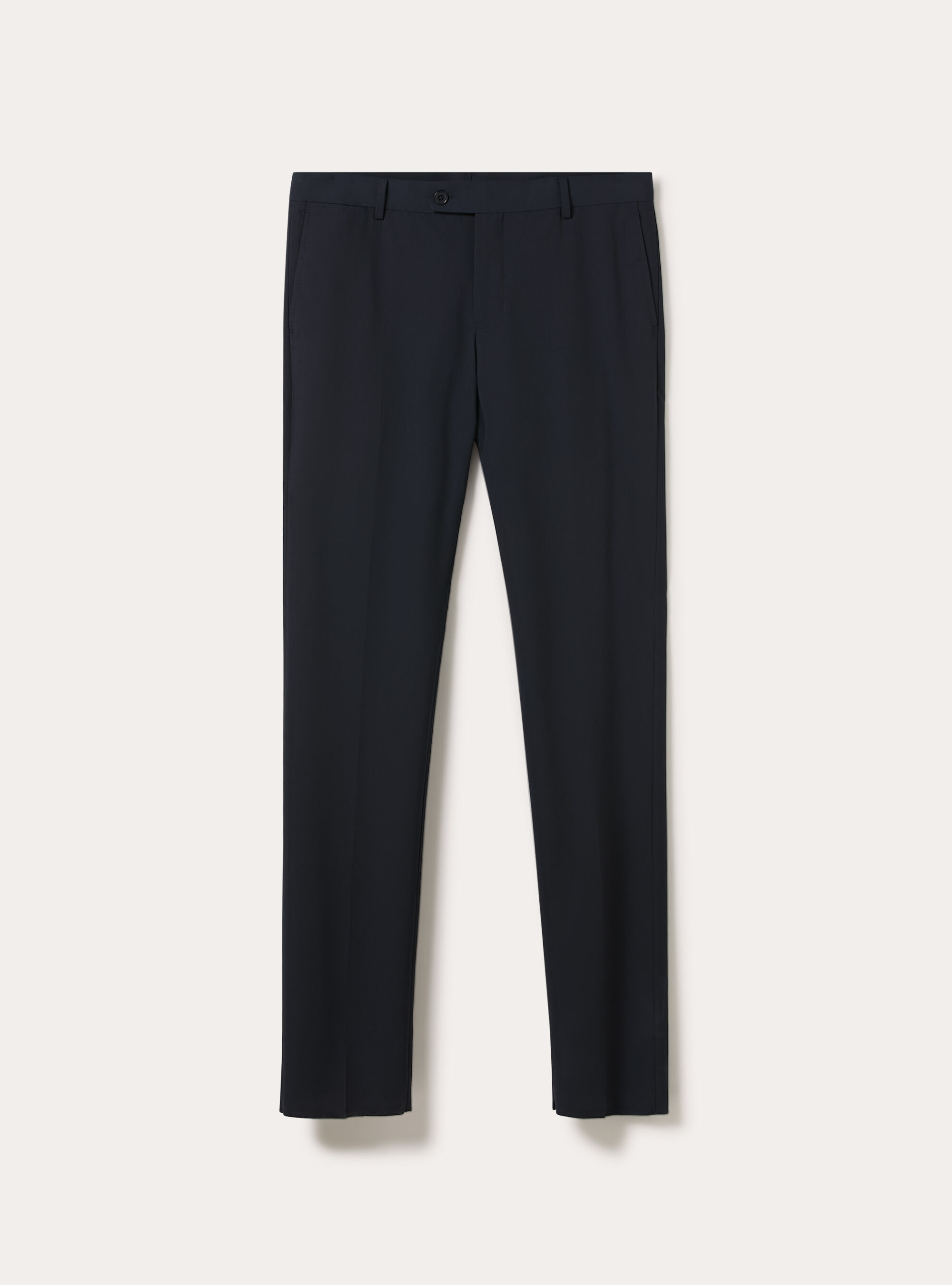Plain trousers for suits, NA1 NAVY DARK