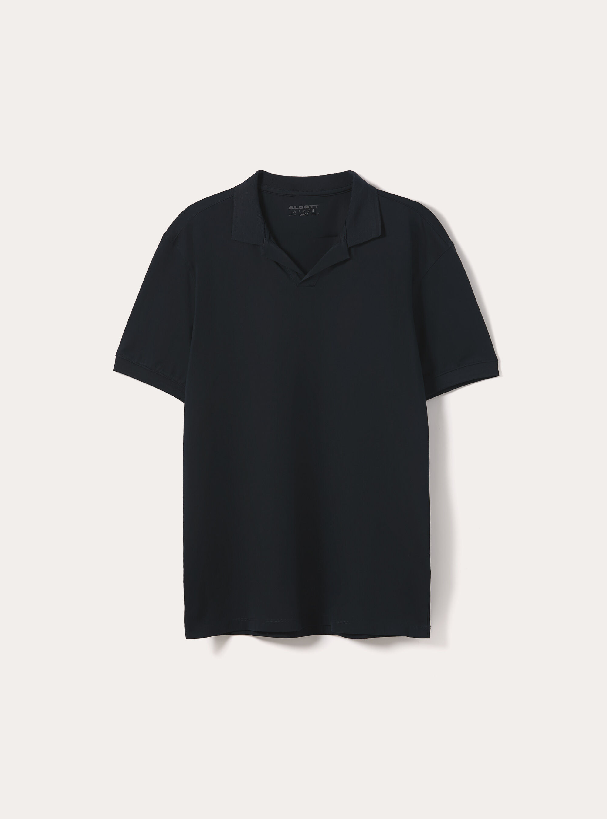 AIRES stretch piqu&eacute; polo shirt, NA1 NAVY DARK