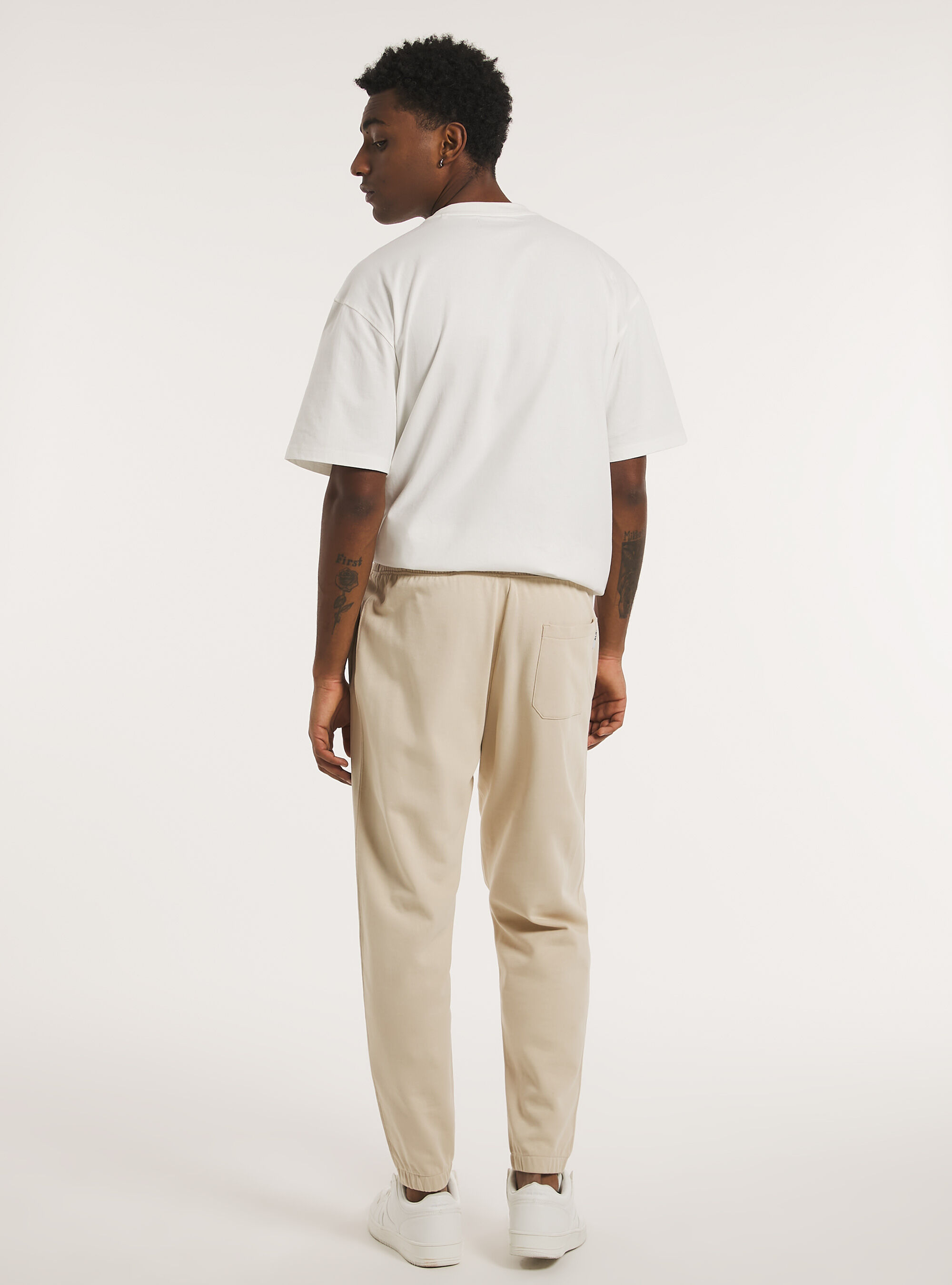 Pl&uuml;sch-Joggerhose, BG3 BEIGE LIGHT