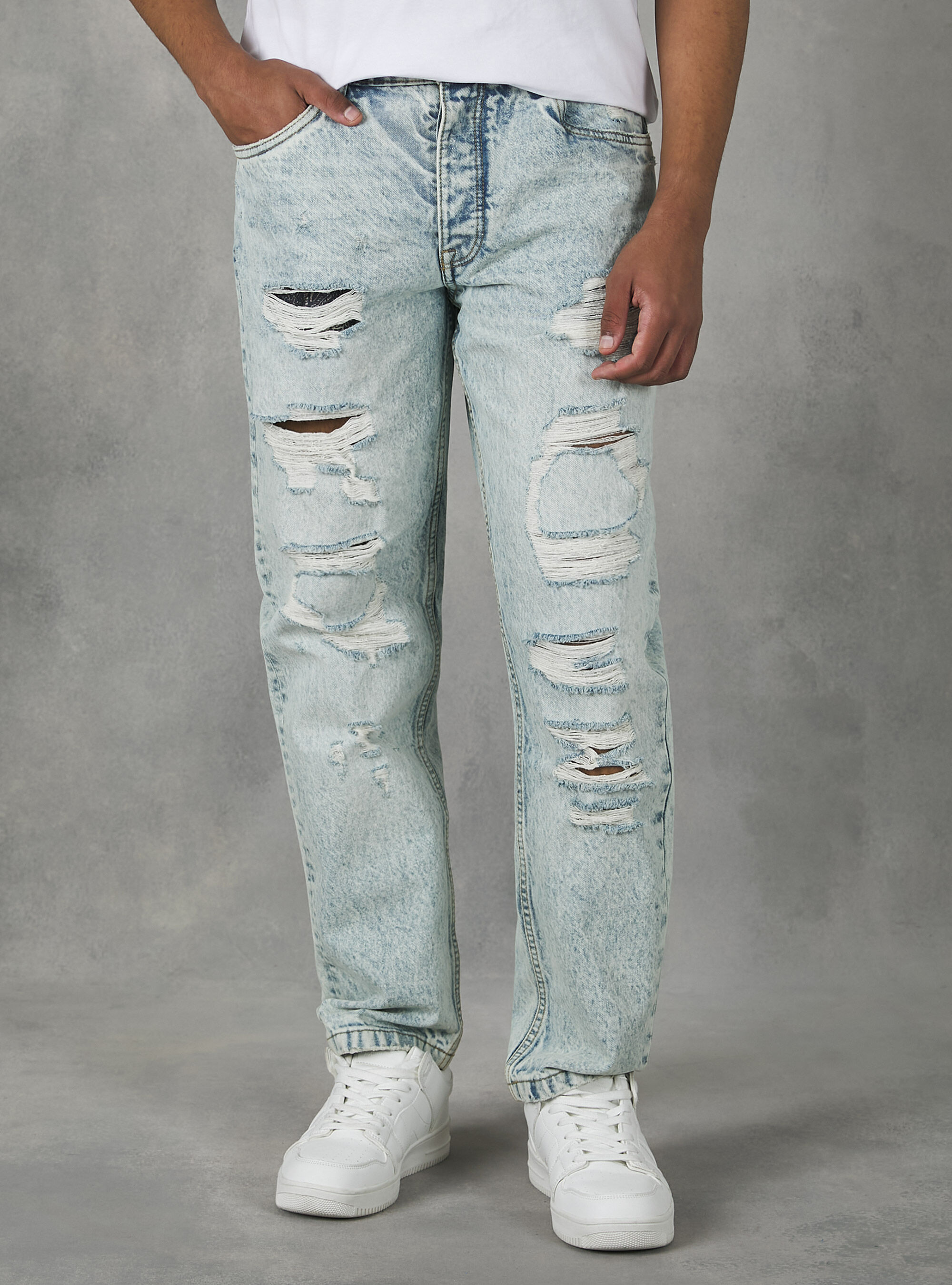 90s slim fit jeans, D006 AZURE