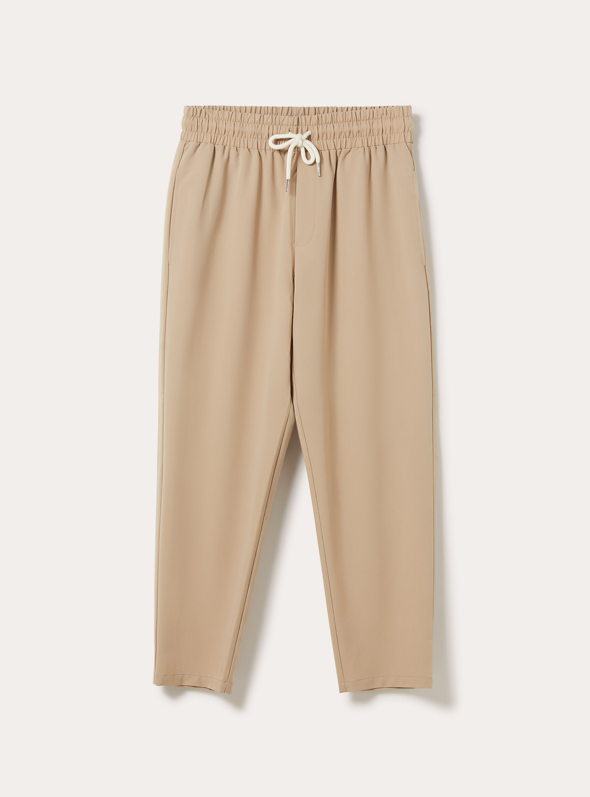 Carrot fit jogger pants, BG2 BEIGE MEDIUM