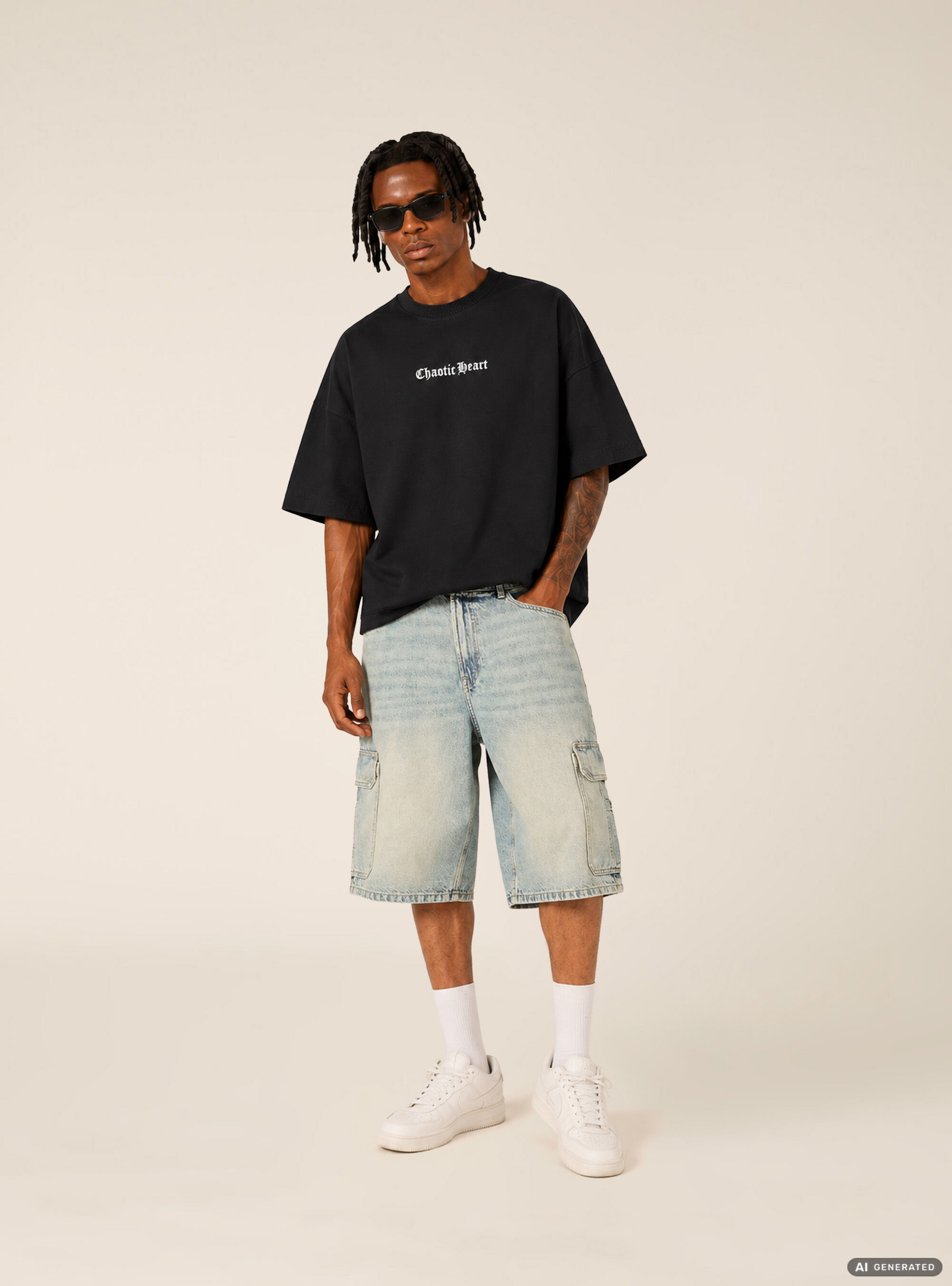 Printed Boxy Fit T-Shirt