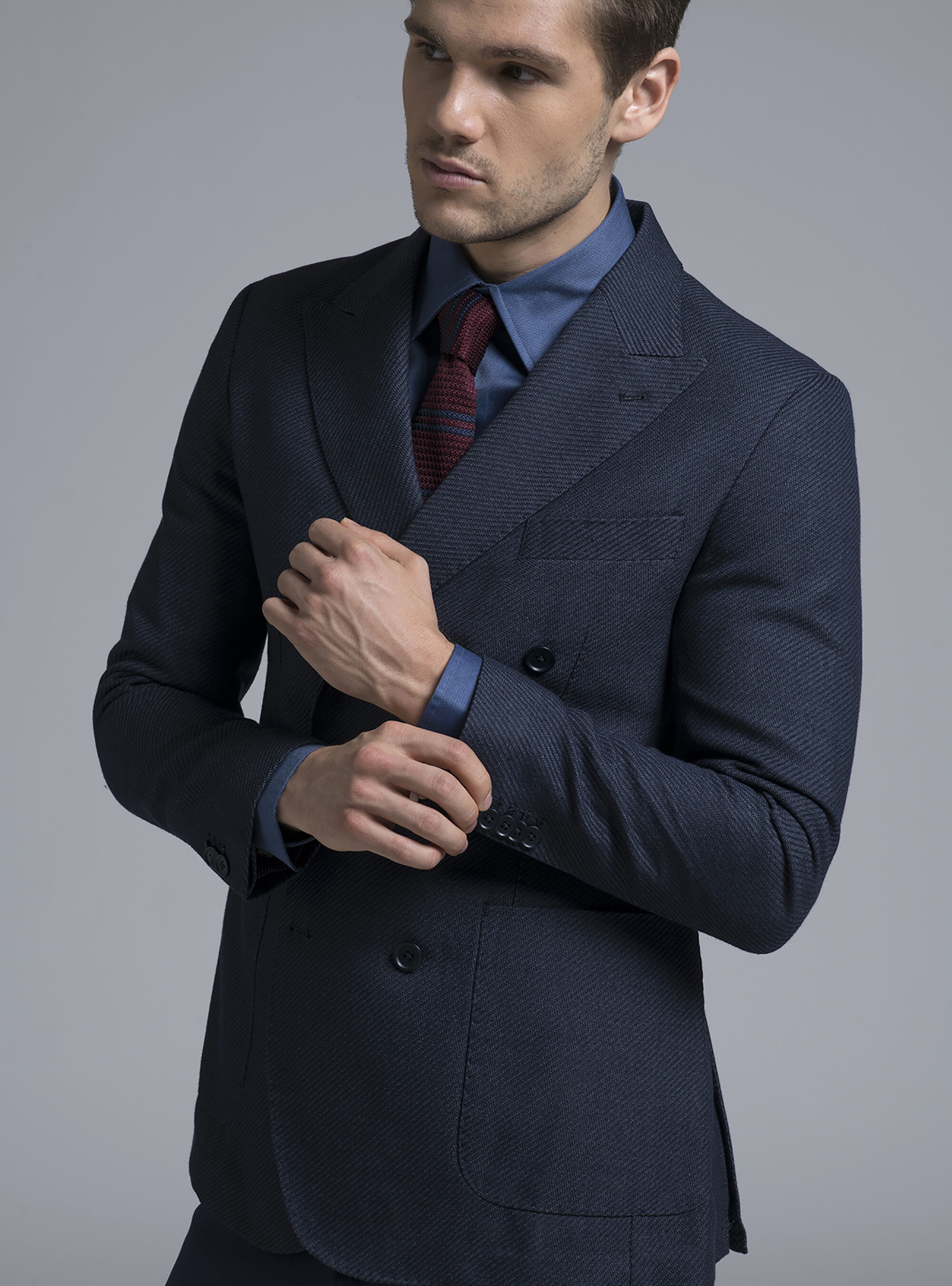 Giacca doppiopetto, BLUE NAVY