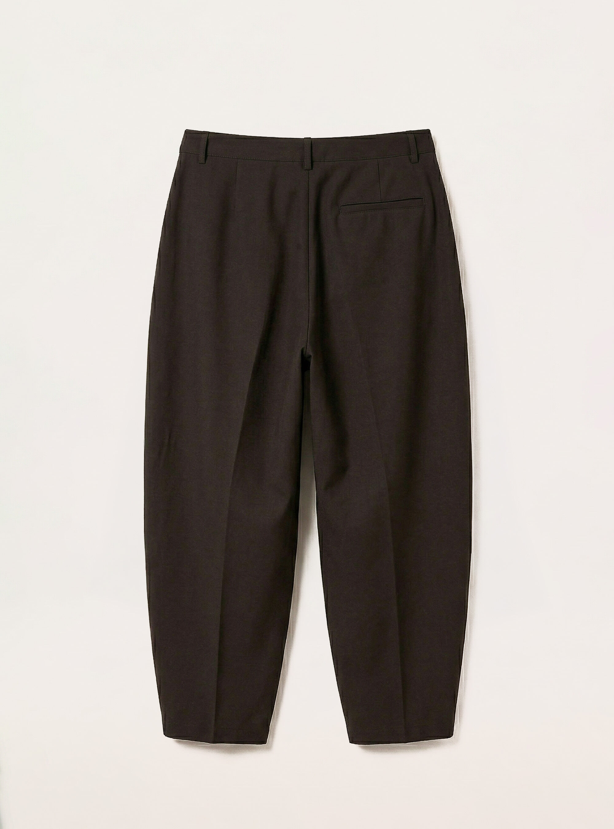Tailored Super Baggy Fit Pants, BK1 BLACK