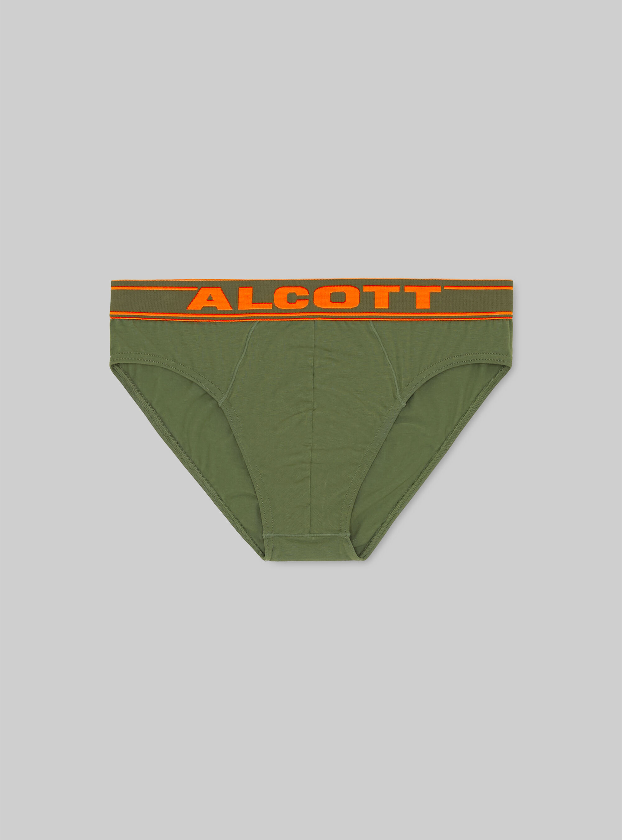 Slip in cotone elasticizzato con logo Alcott Intimo Uomo