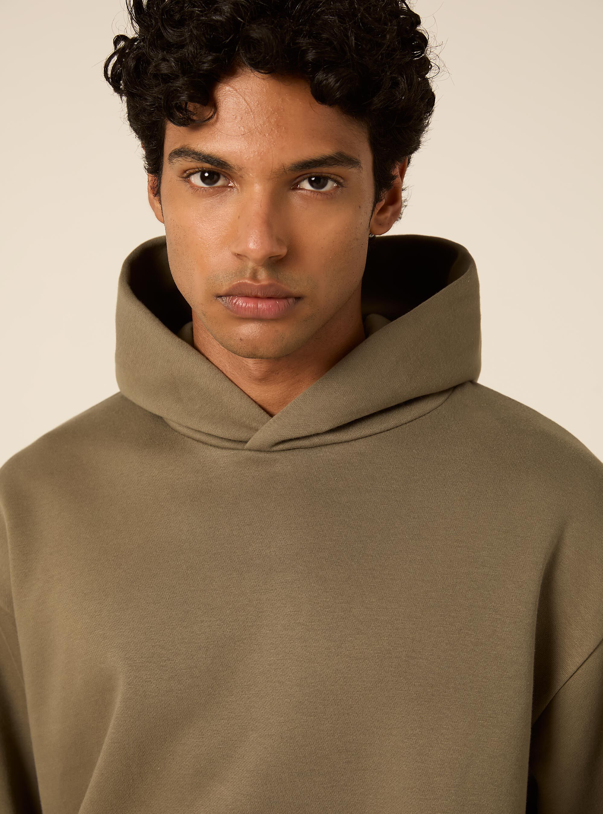 Felpa con cappuccio boxy fit, KY2 KAKY MEDIUM