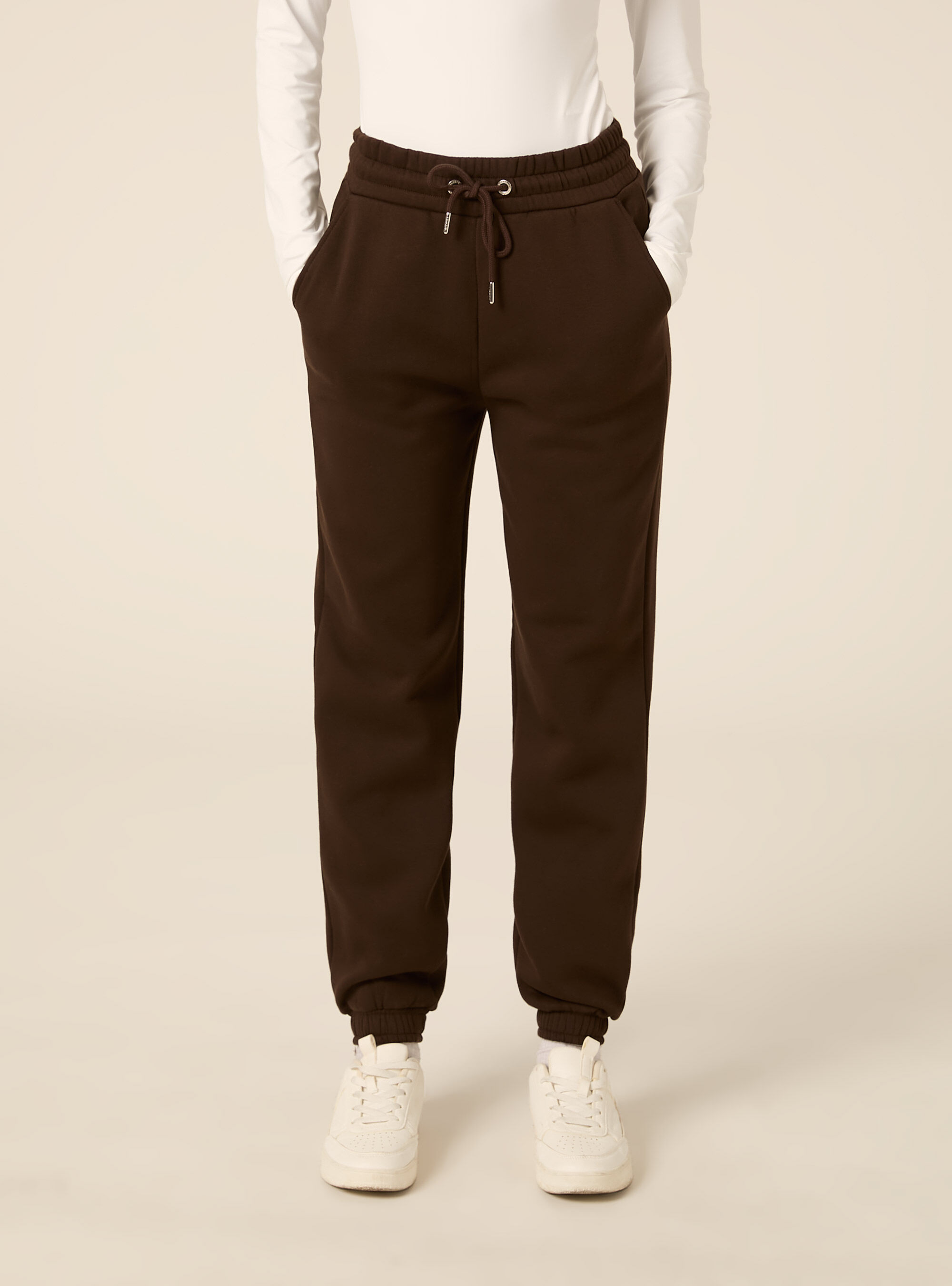Jogger basic tinta unita