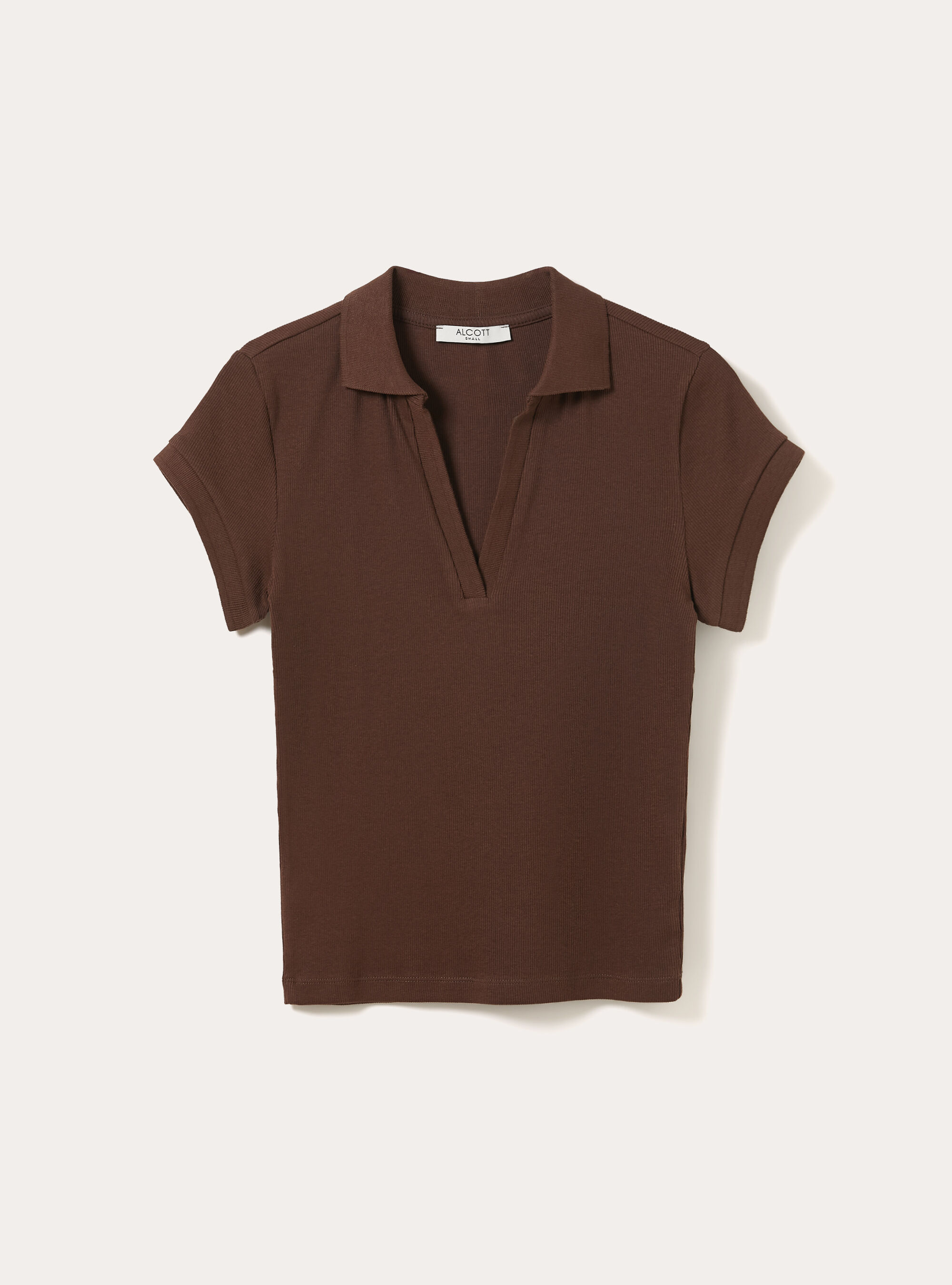 Polo a coste, BR2 BROWN MEDIUM