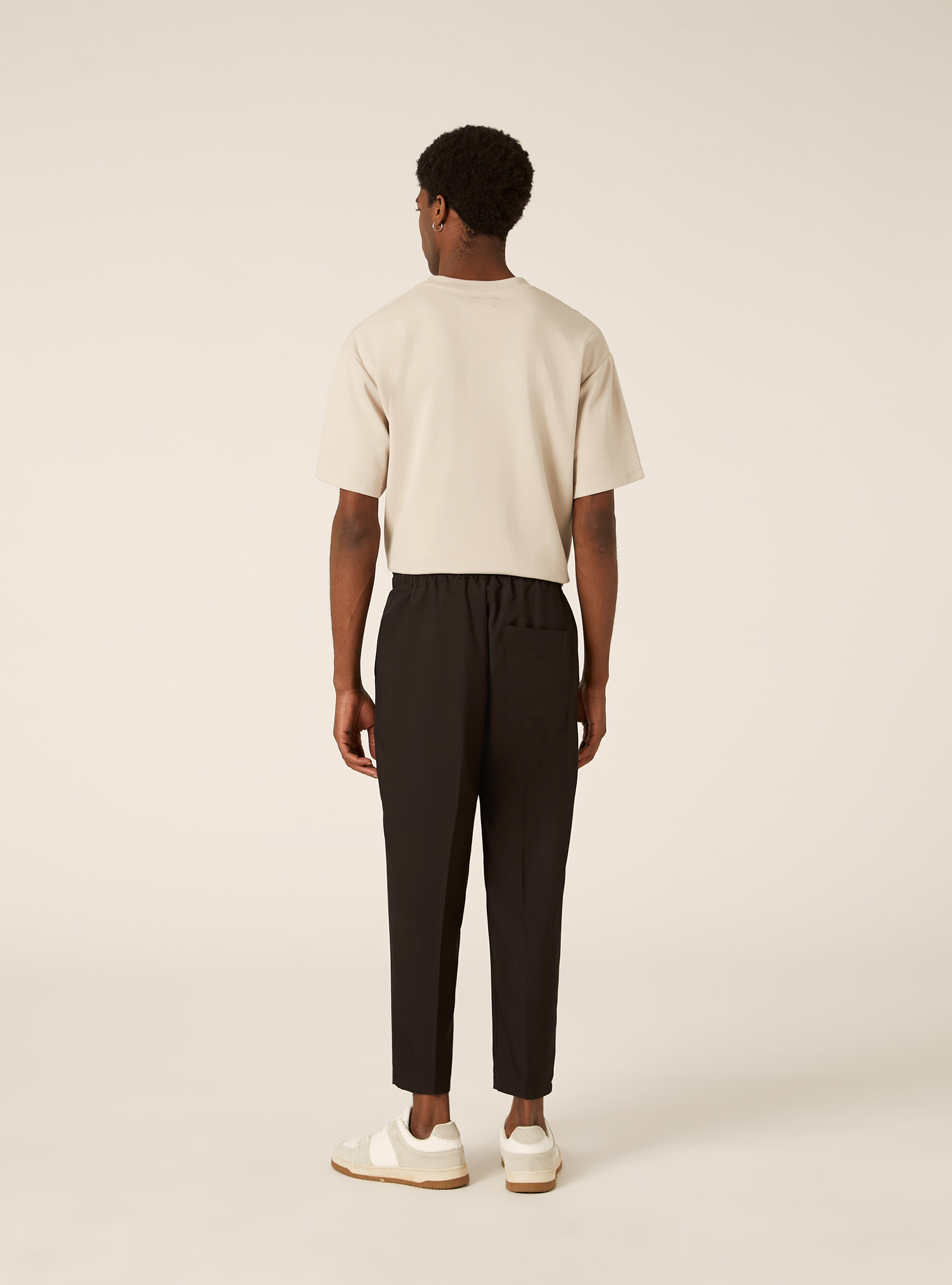 Tailored Jogger Trousers, BK1 BLACK