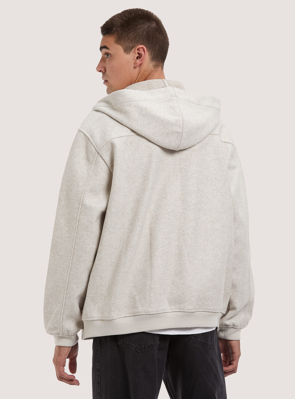 Unlined bomber jacket with hood Alcott catalogalcottstorefront Uomo