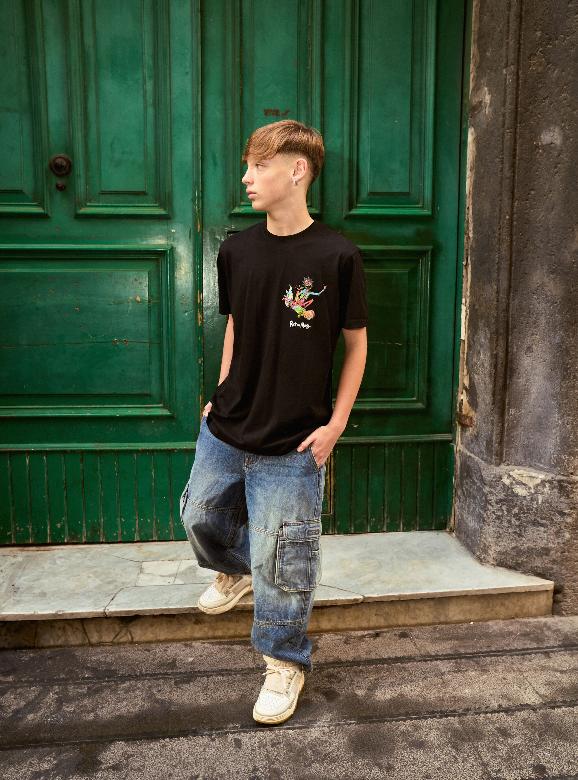 T-shirt rick and morty